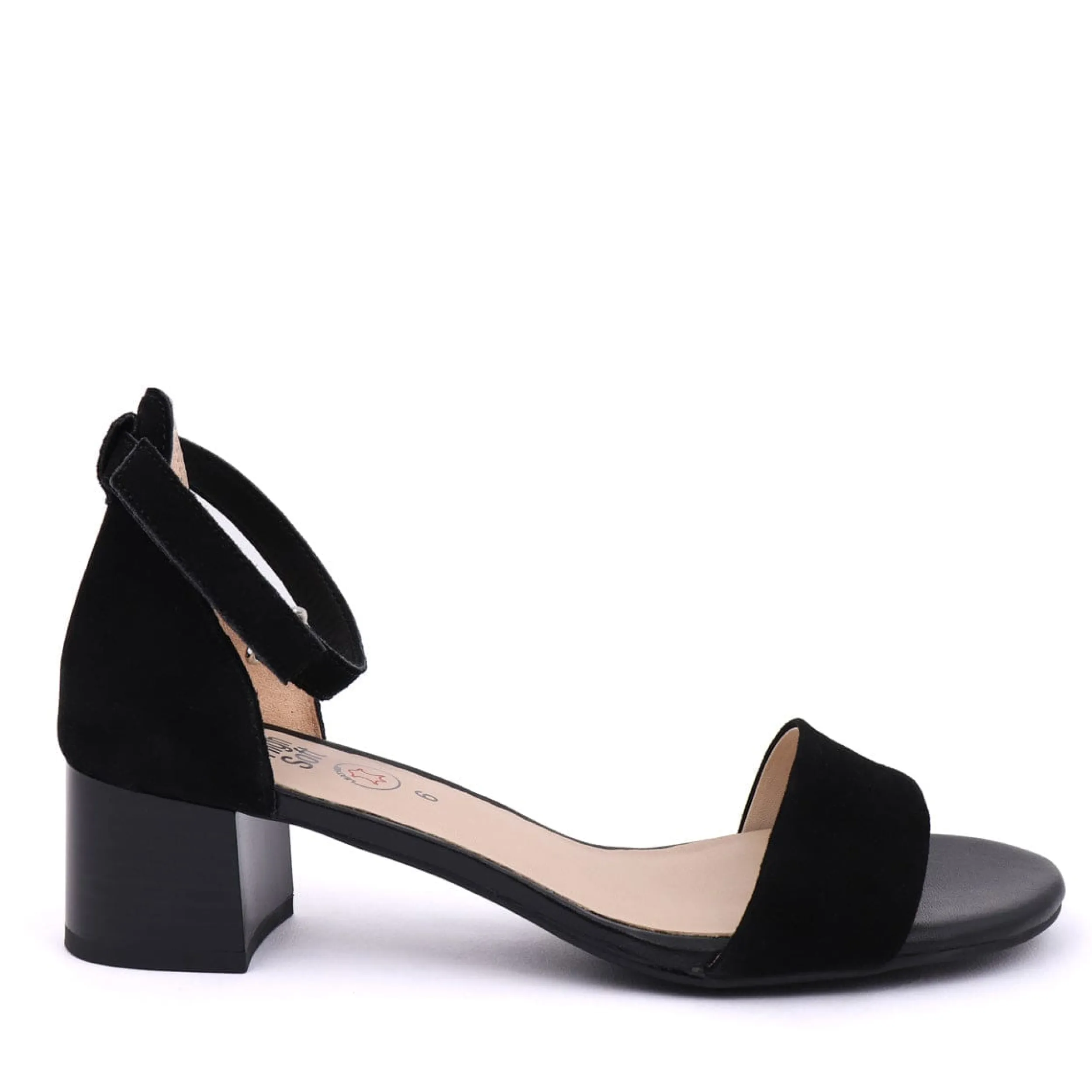 Heels | Sandals | ARA 25601 Black Suede