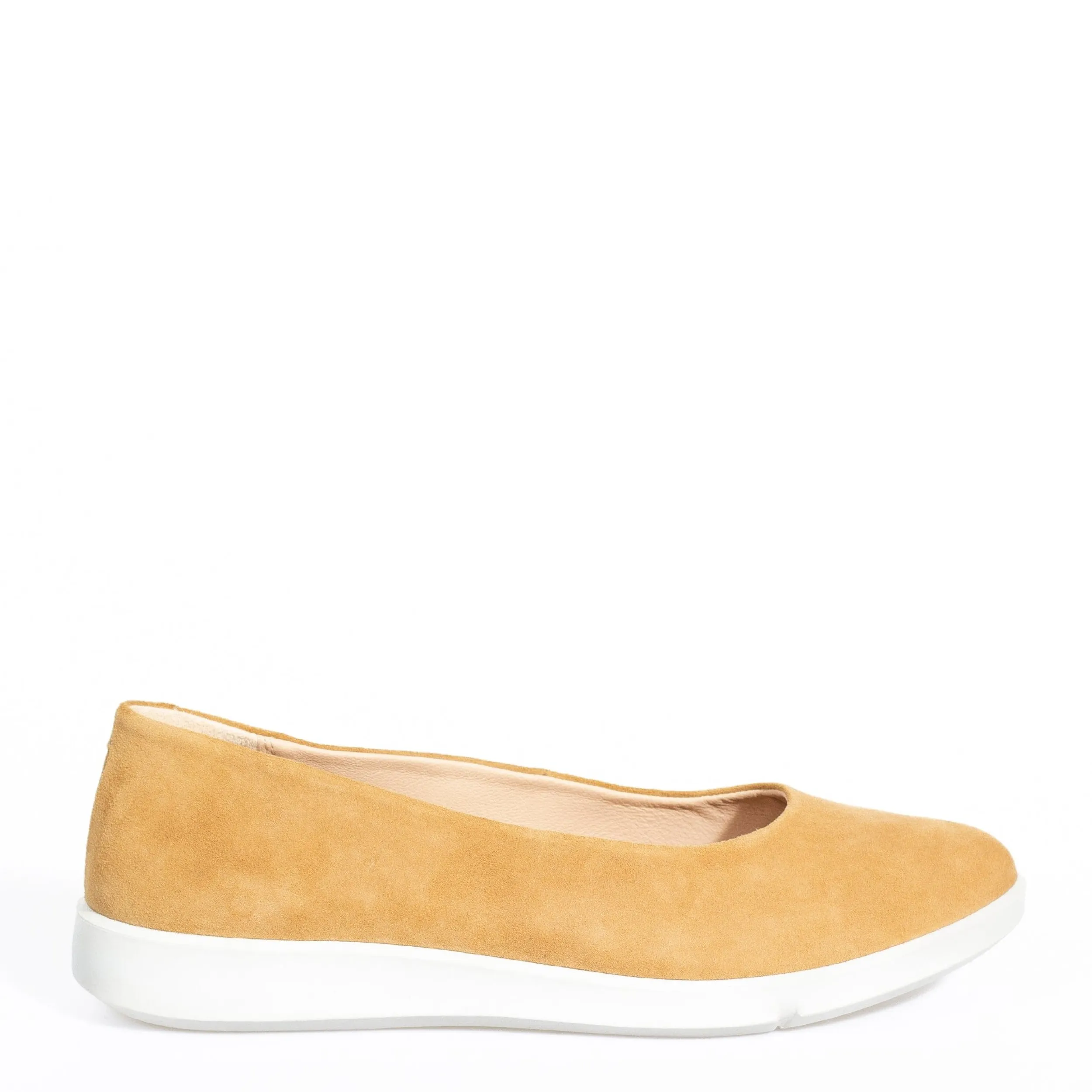 Ballet Flats | LEGERO 9888 Camel Suede