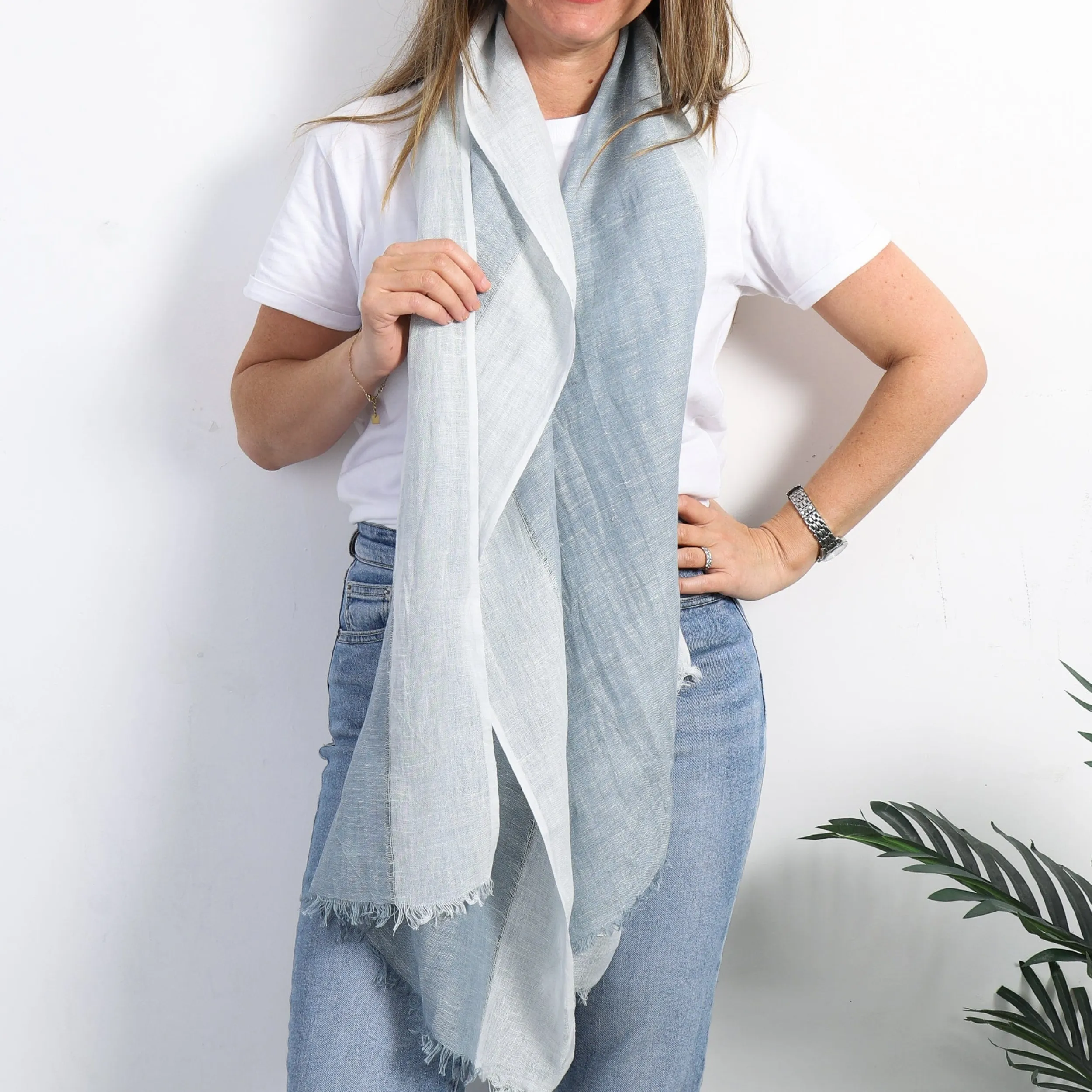 Scarves | LEISURES ACCESSORIES CASEY Blue