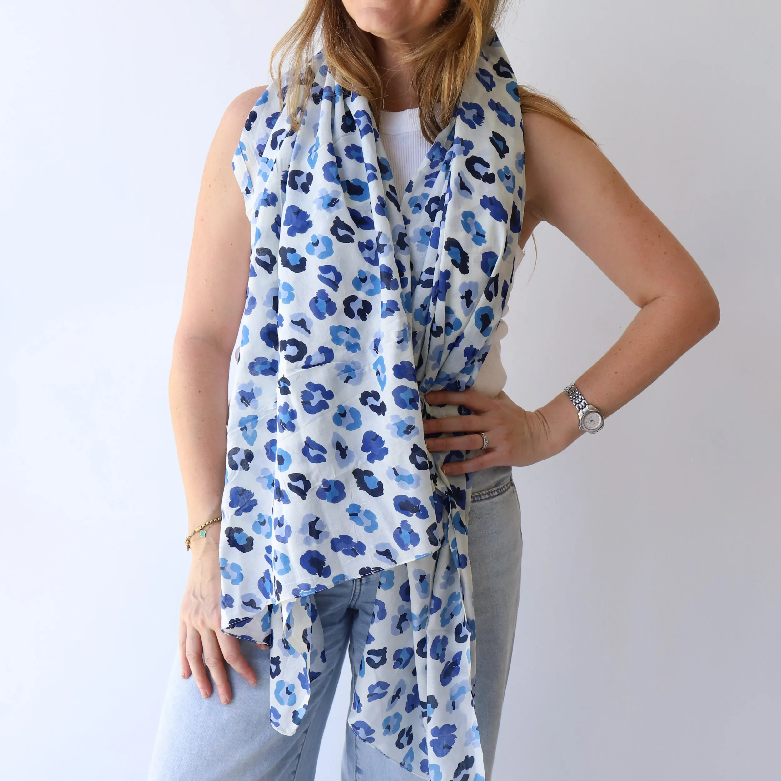 Scarves | LEISURES ACCESSORIES CLIFFORD Blue Multi