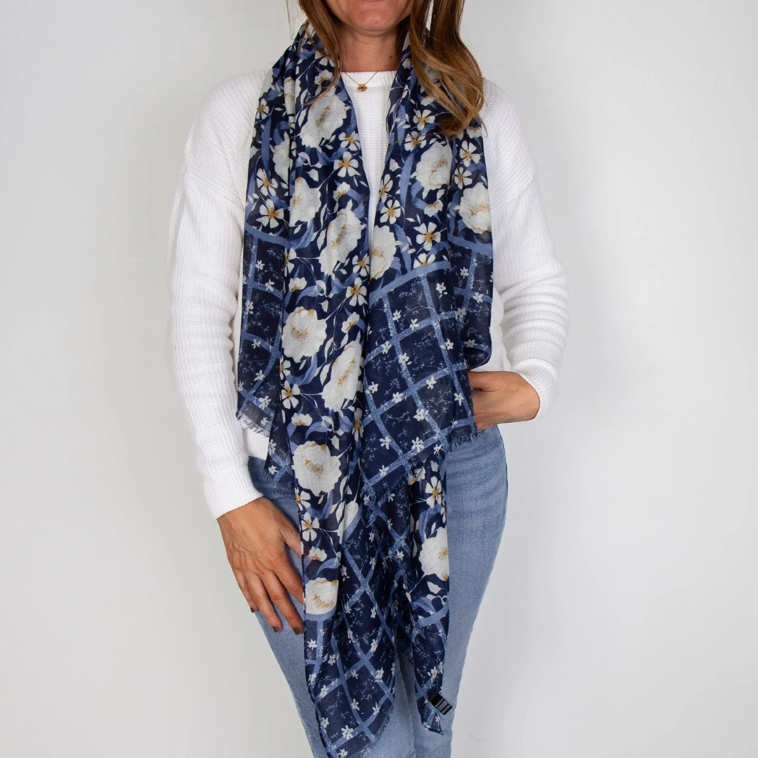 Scarves | LEISURES ACCESSORIES CORRIE Navy