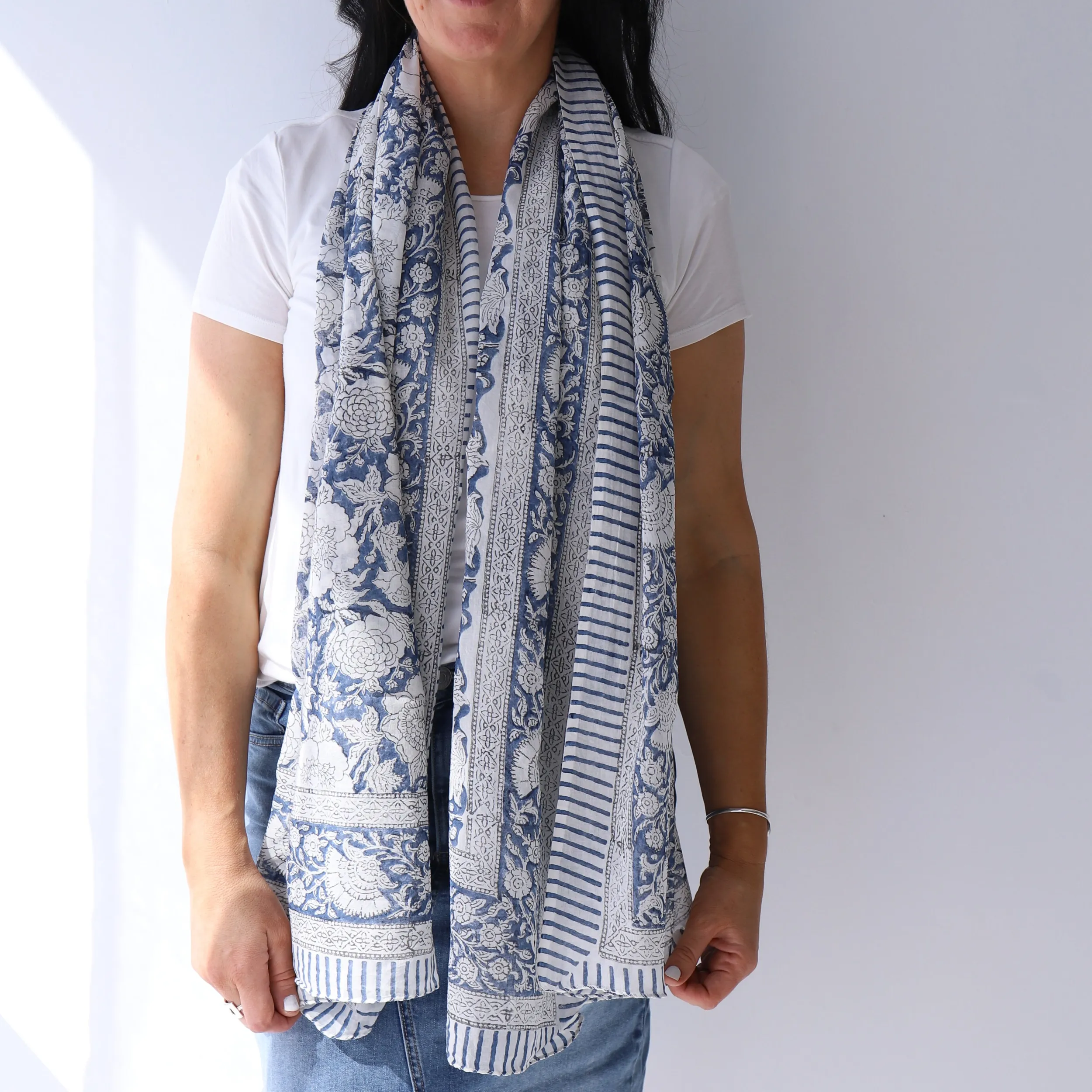 Scarves | LEISURES ACCESSORIES CROSBY Blue Multi