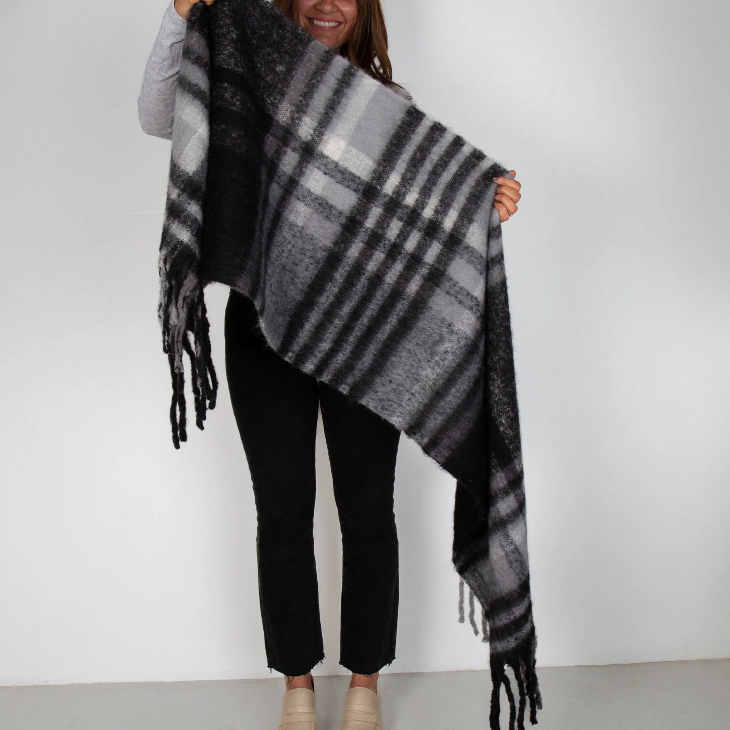 Scarves | LEISURES ACCESSORIES CURTIS Black/Grey