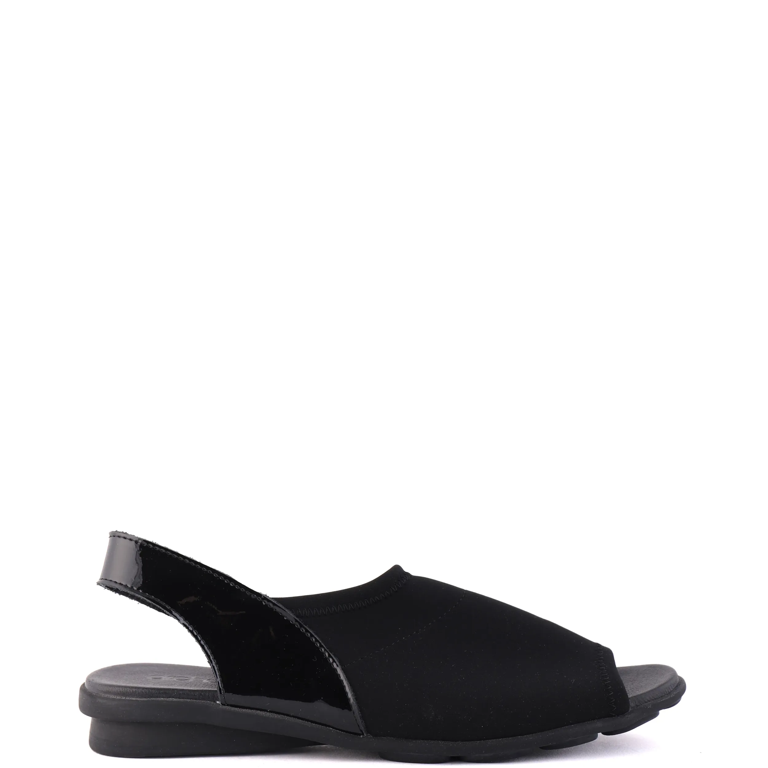 Sandals | ARCHE DAJAC Black Patent