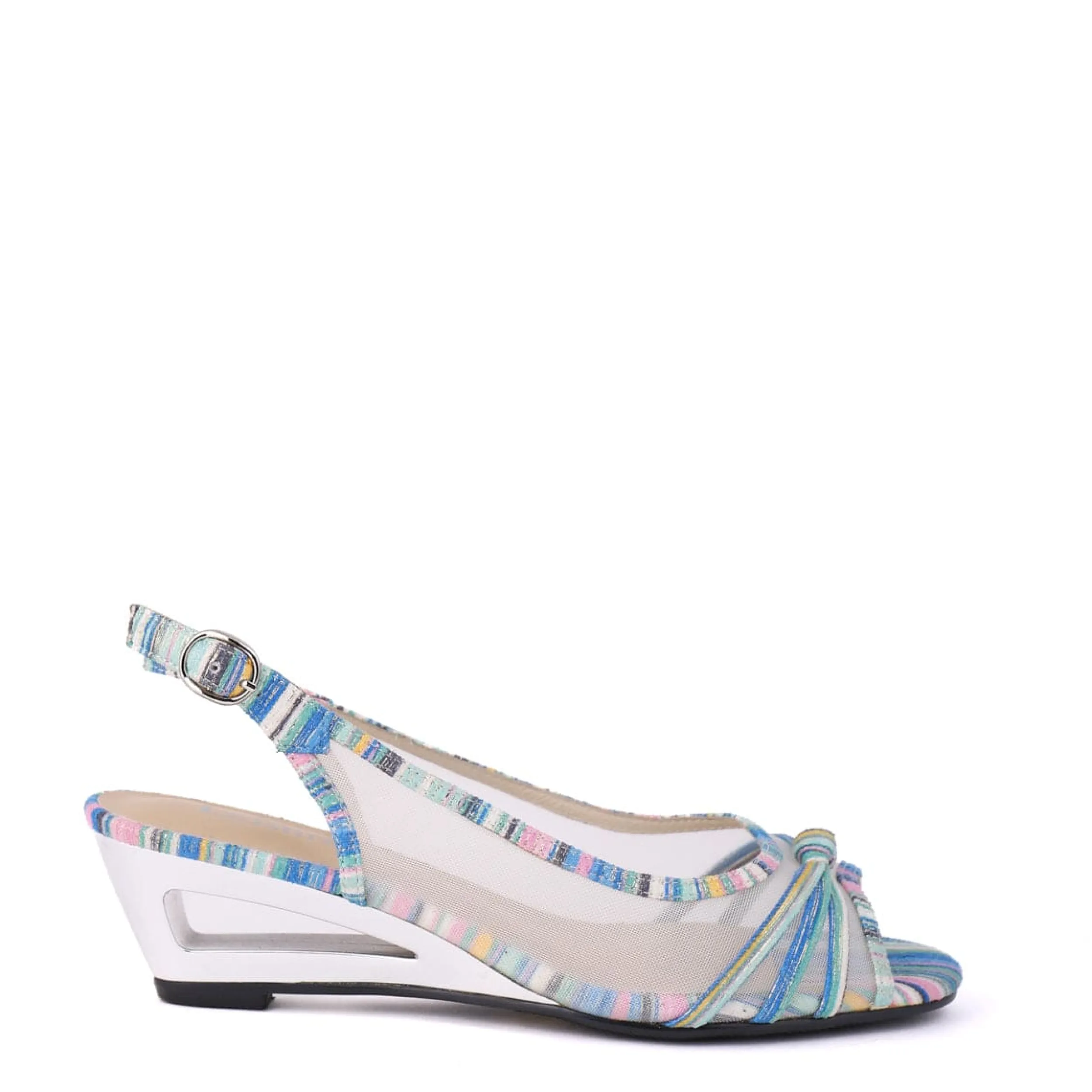 Heels | Sandals | LEISURES EDITH Blue Multi