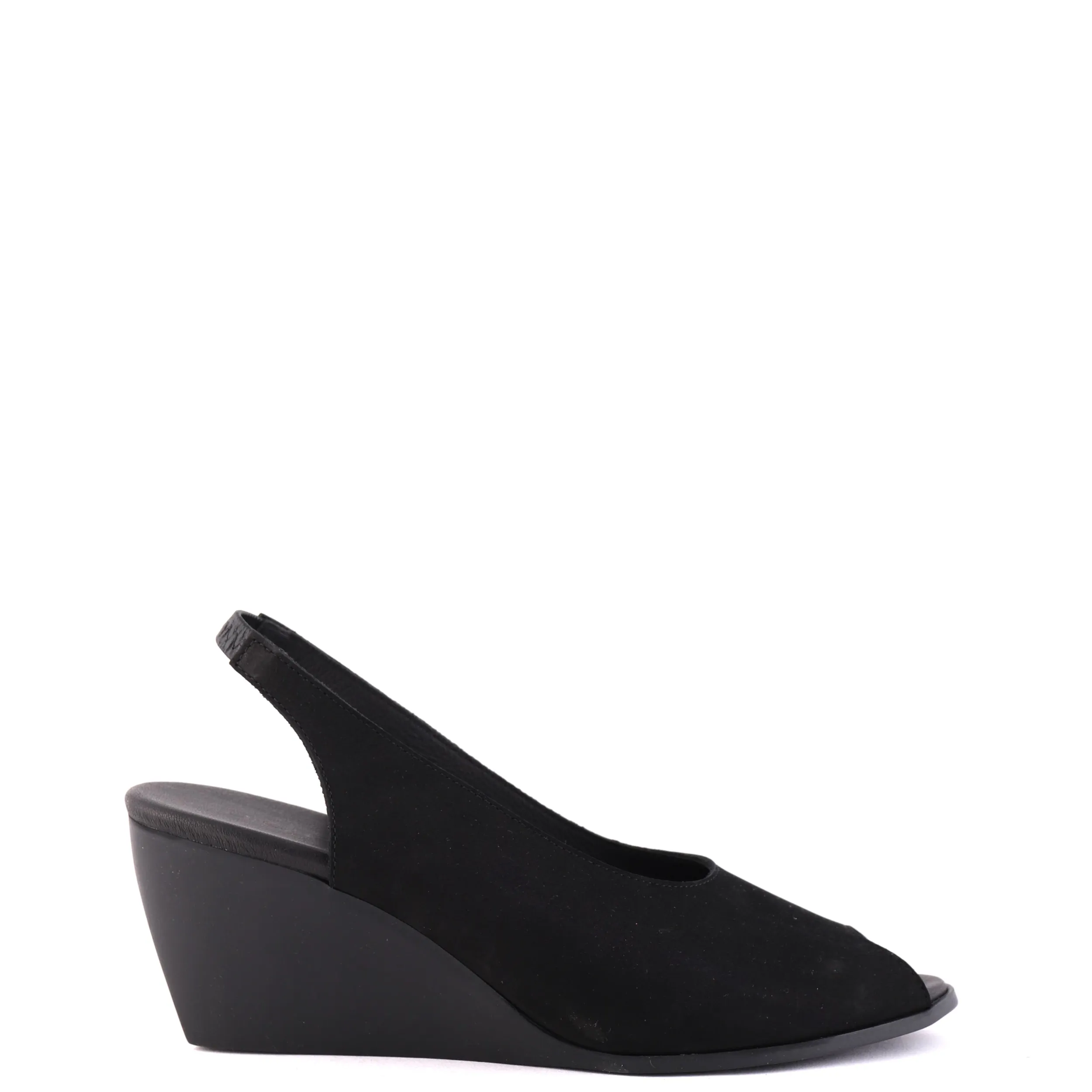 Heels | ARCHE EGAELY Black Nubuck