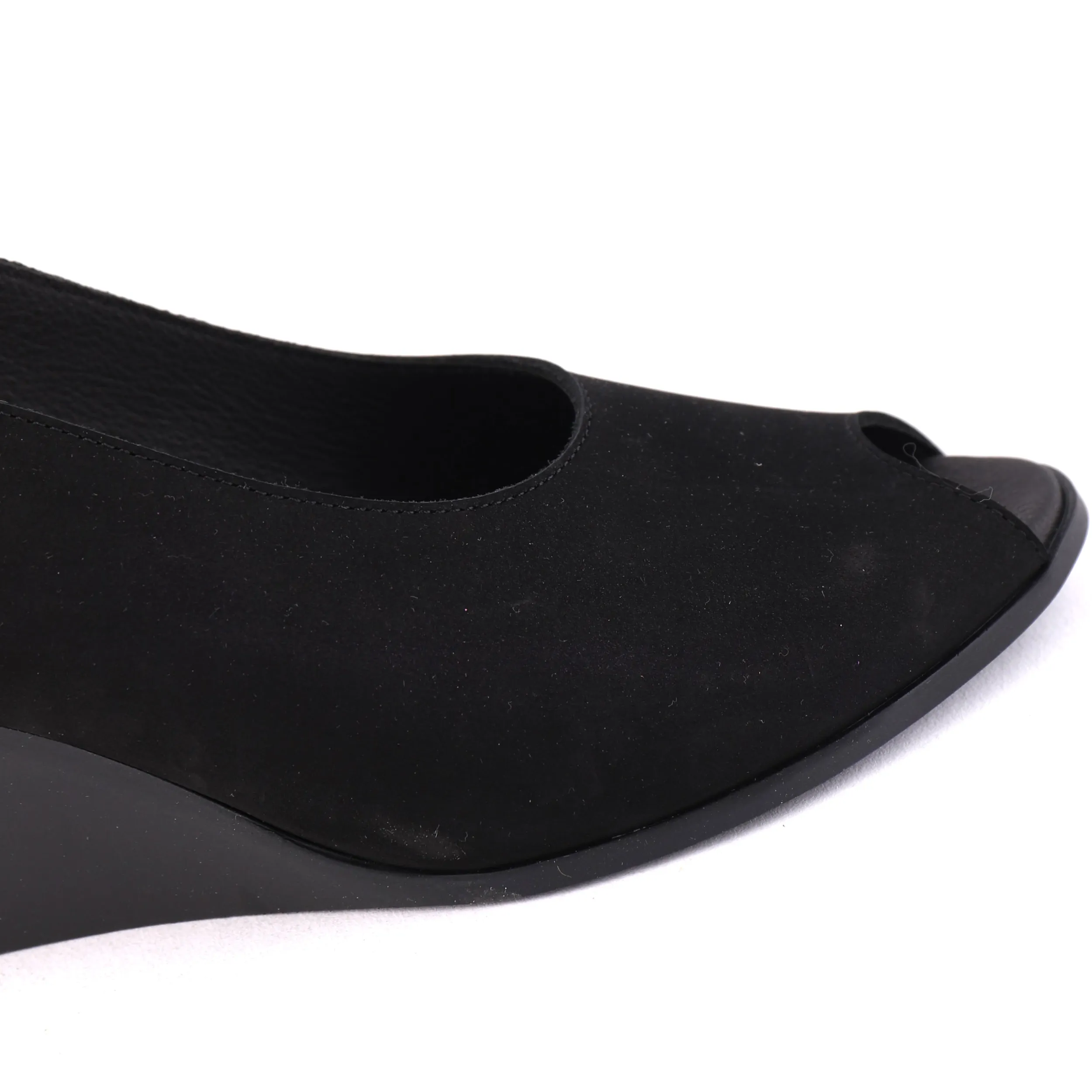 Heels | ARCHE EGAELY Black Nubuck