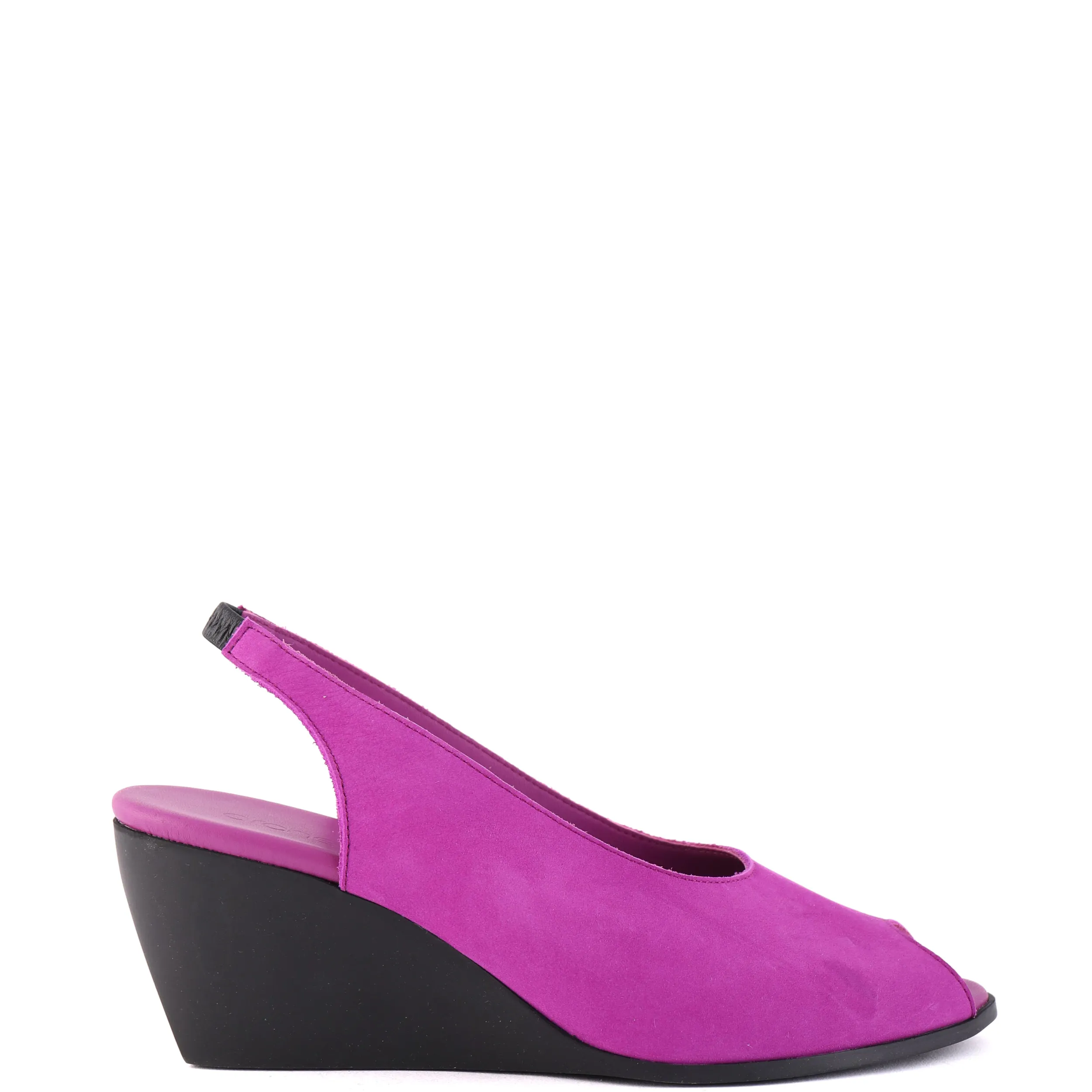 Heels | ARCHE EGAELY Magenta Nubuck