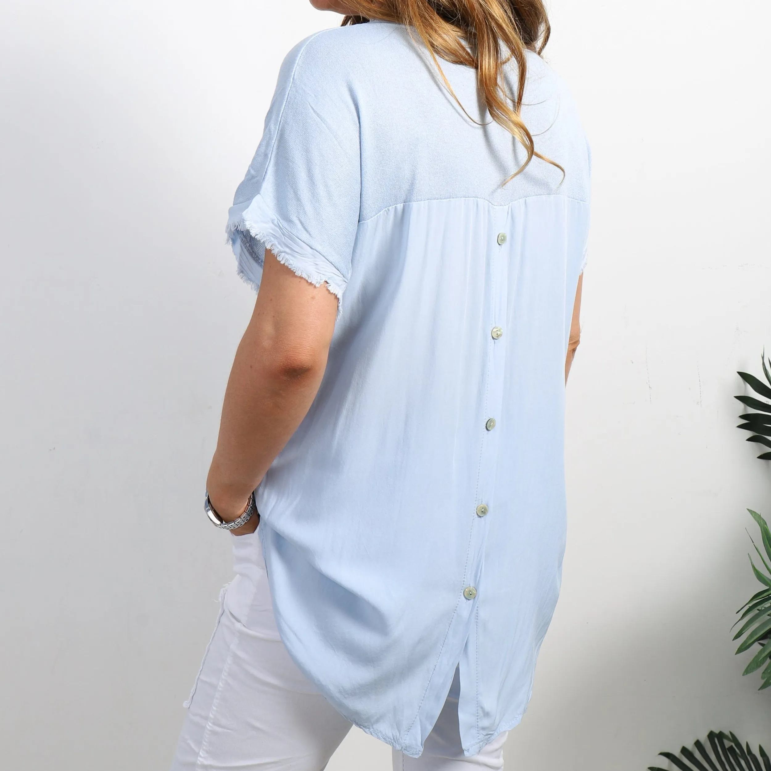 Tops | LEISURES ACCESSORIES FITZ Light Blue