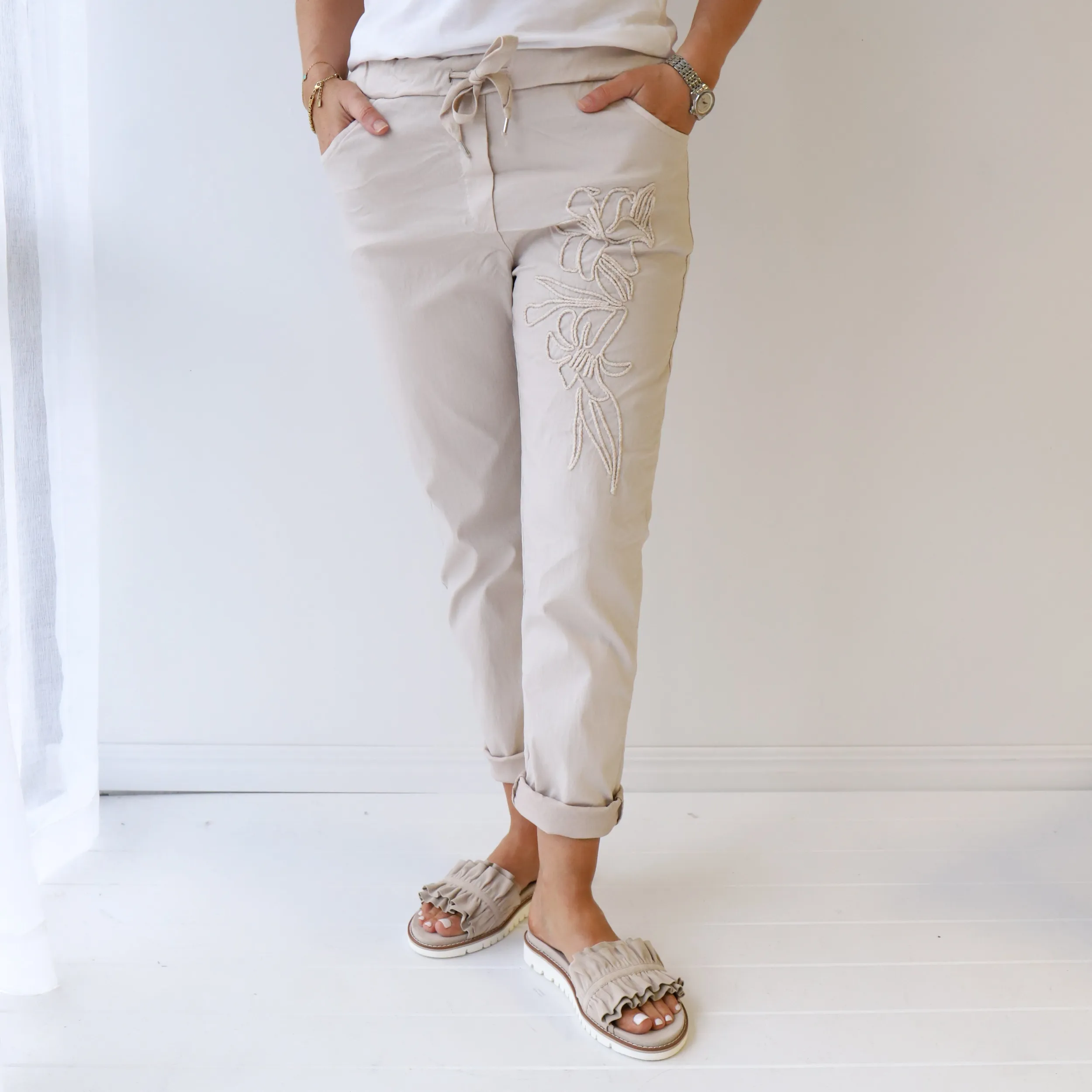 Pants | LEISURES ACCESSORIES FRED Beige