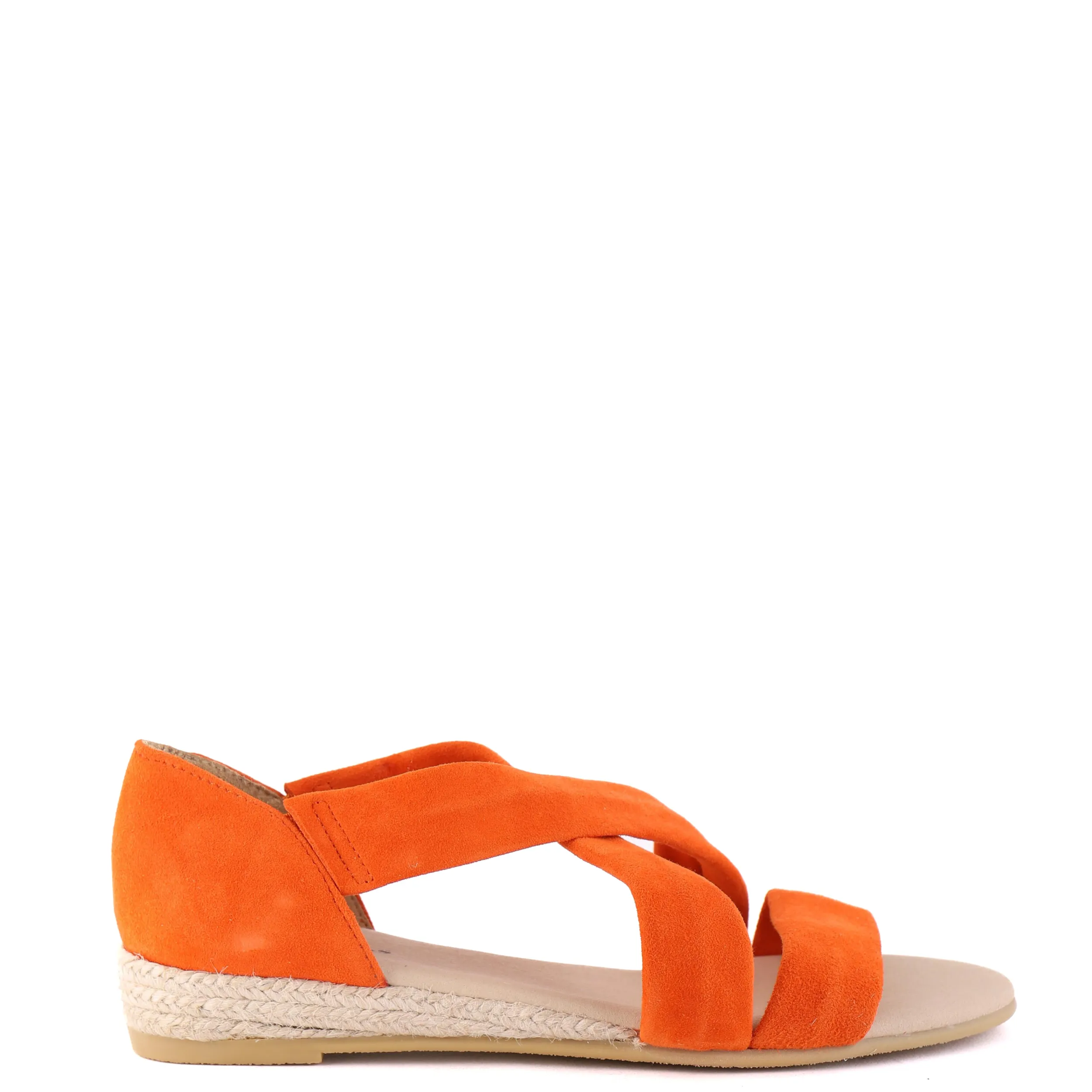 Sandals | LEISURES HOLLIE Burnt Orange Suede