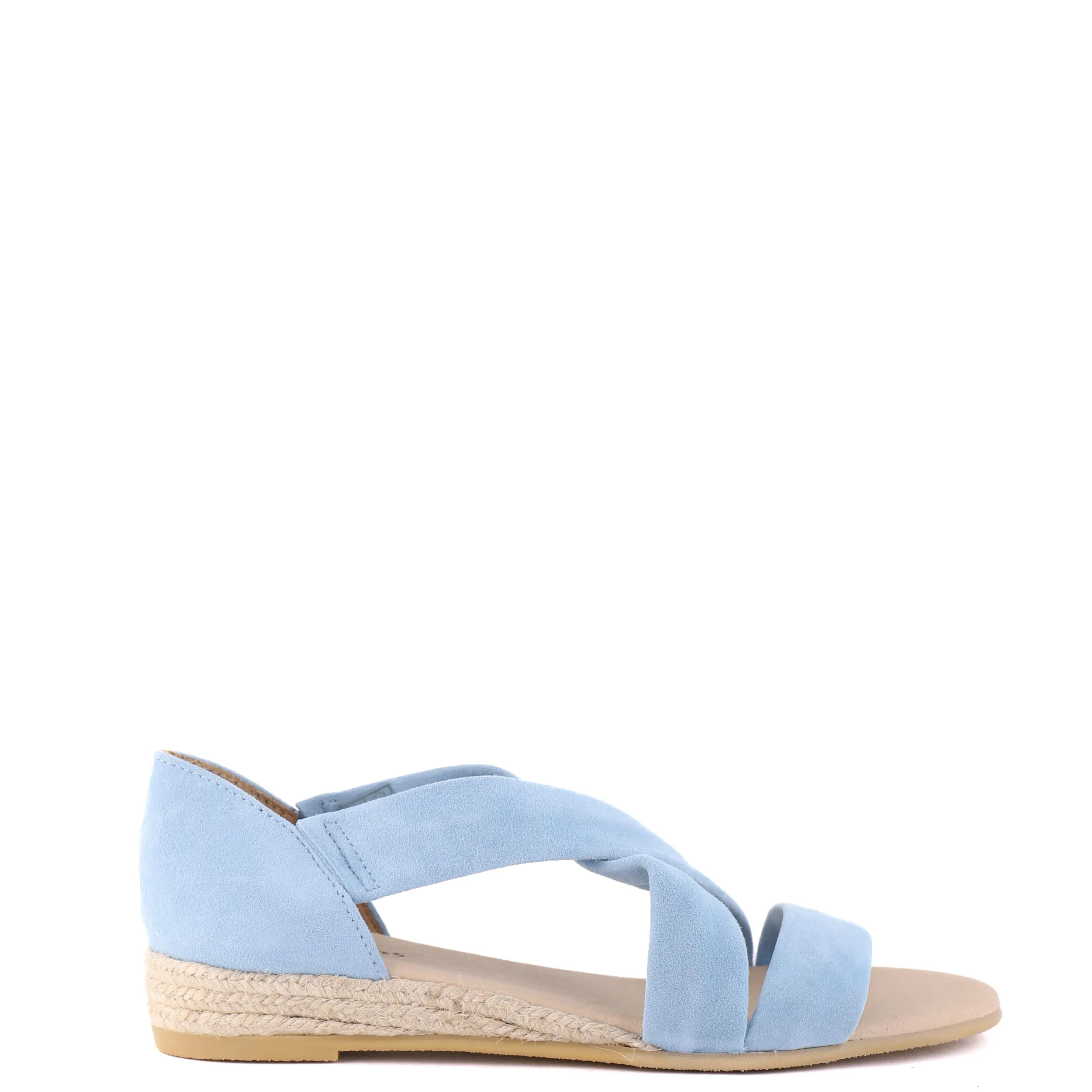 Sandals | LEISURES HOLLIE Light Blue Suede