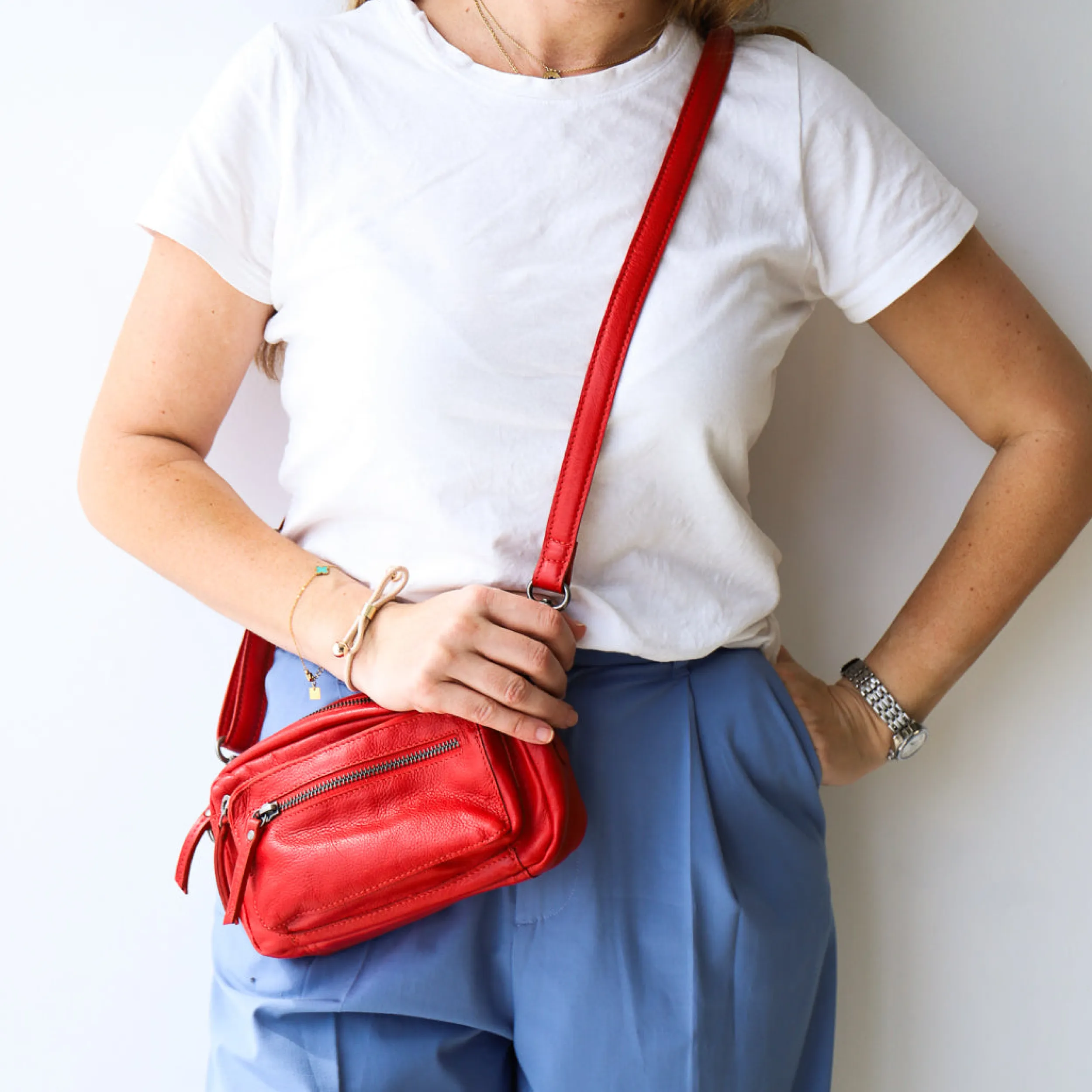 Bags | LEISURES ACCESSORIES IRIS Red