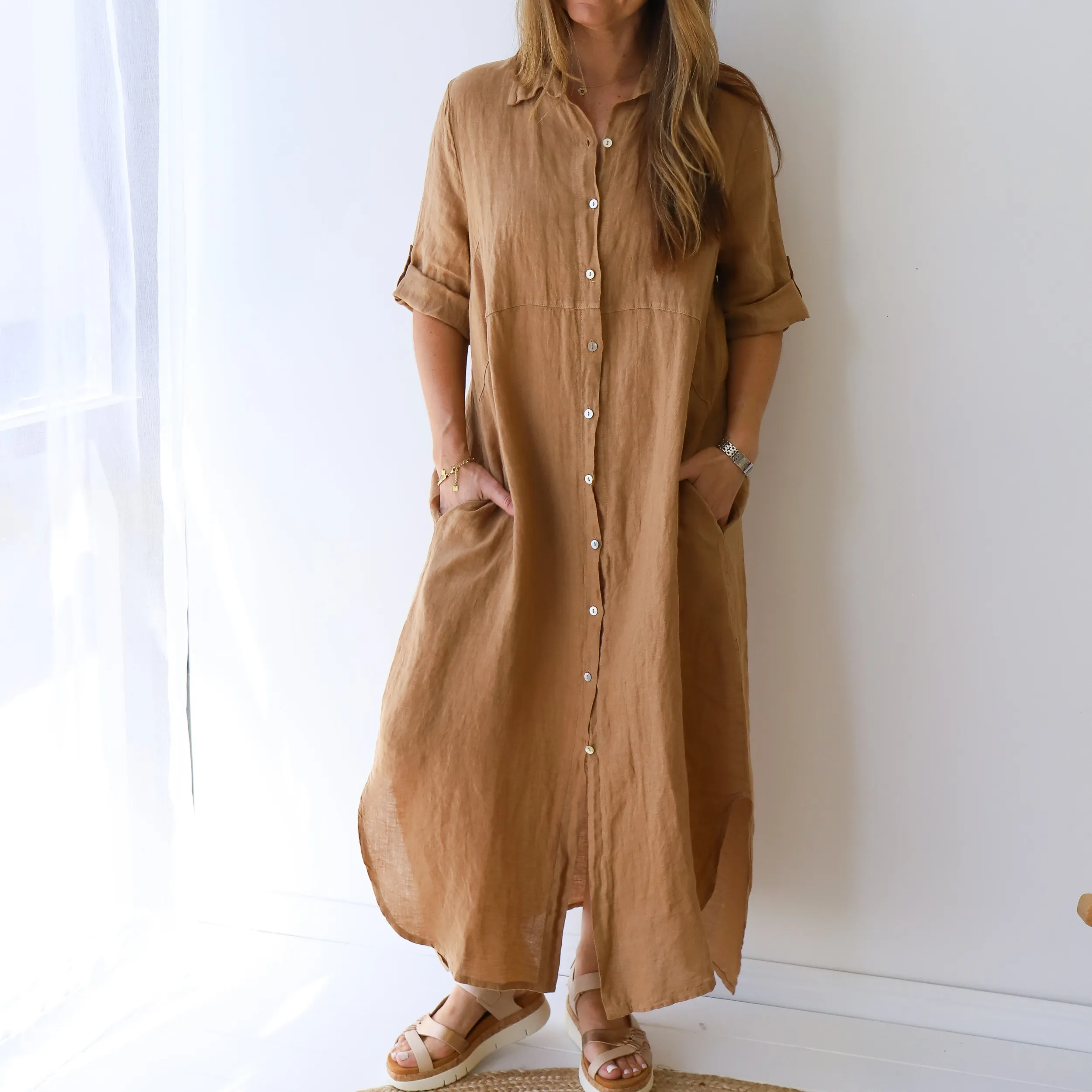 Dresses | LEISURES ACCESSORIES JENSON Tan