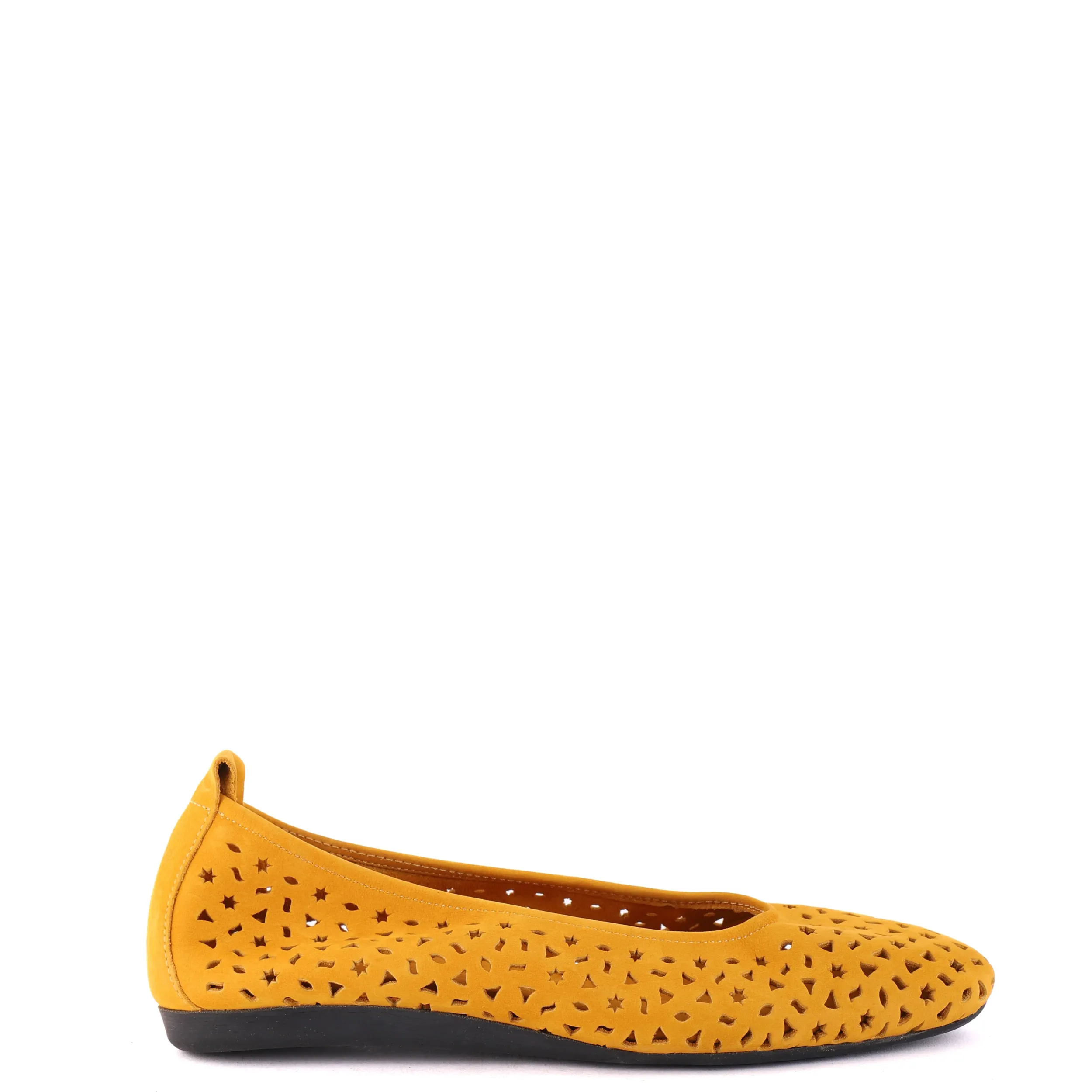 Ballet Flats | ARCHE LILY Marigold Nubuck