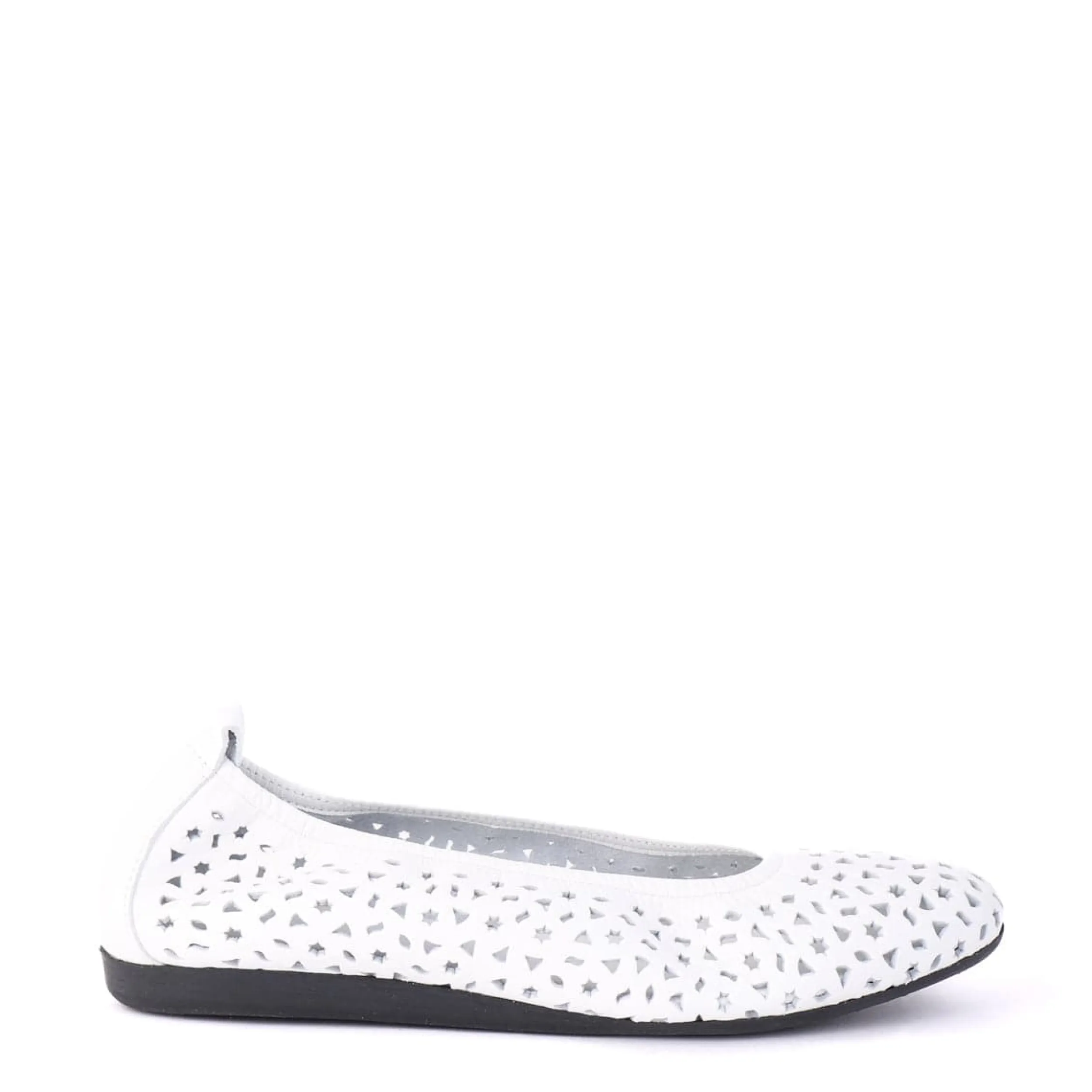 Ballet Flats | ARCHE LILY White