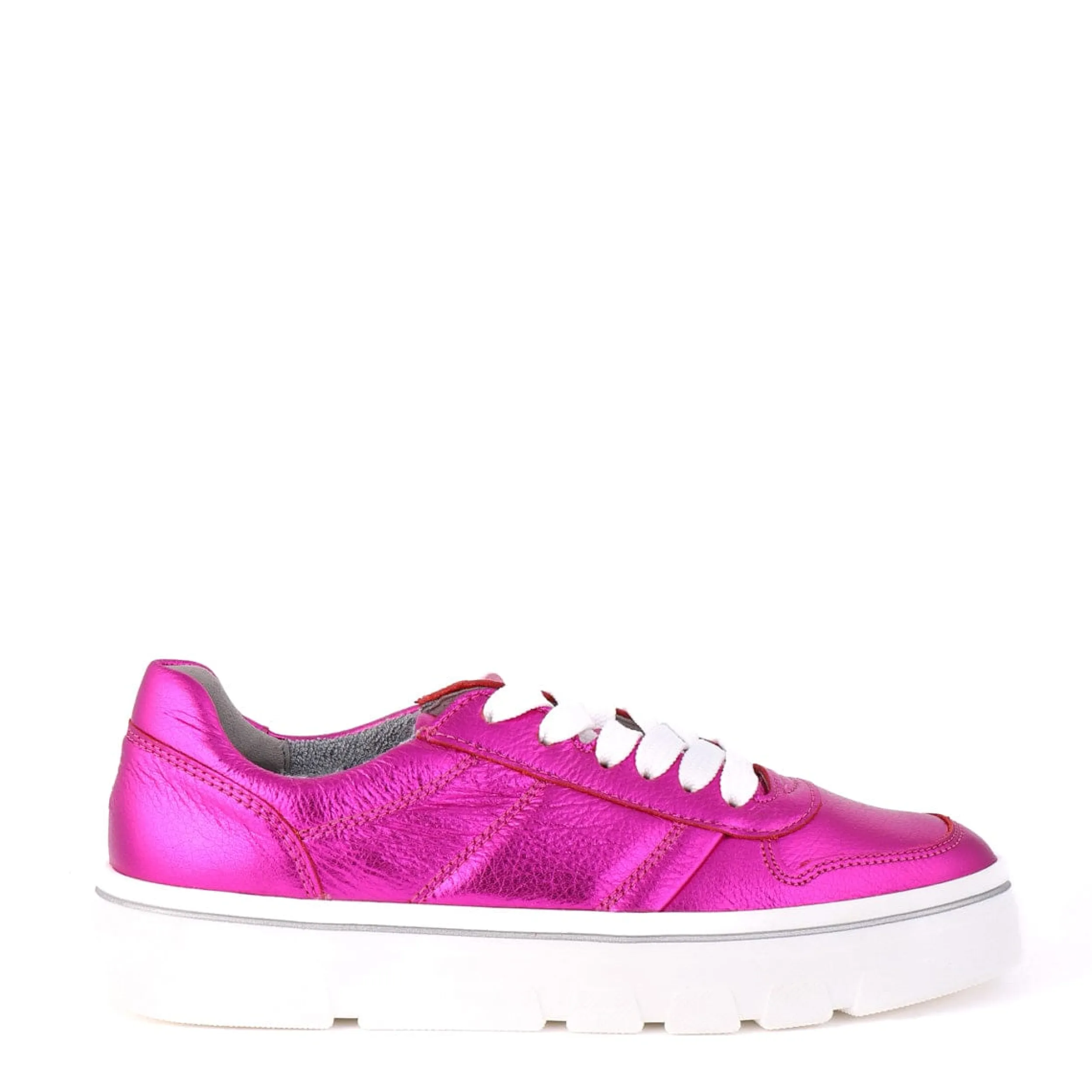 Sneakers | ARA 47101 Metallic Fuschia