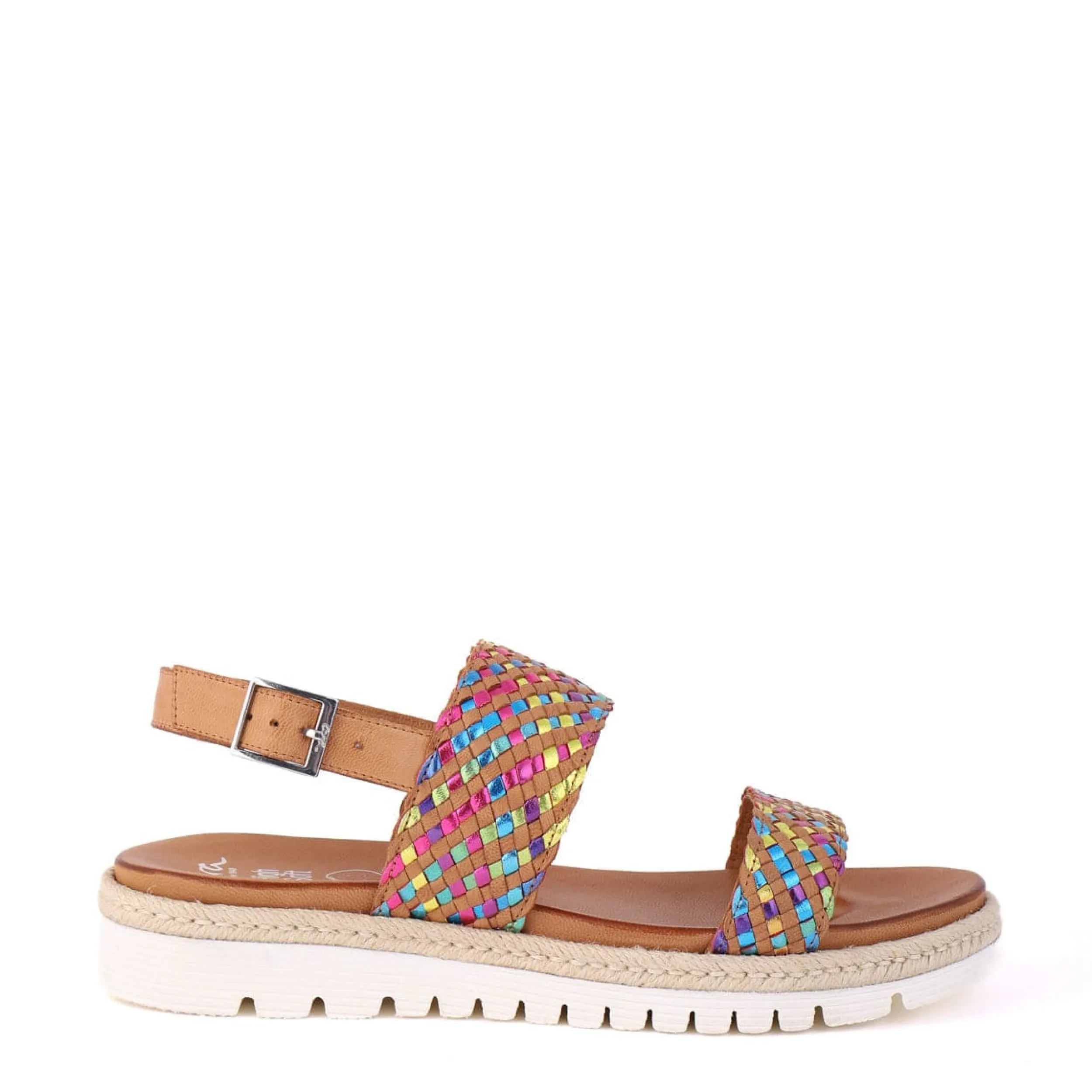 Sandals | ARA 38101 Metallic Weave