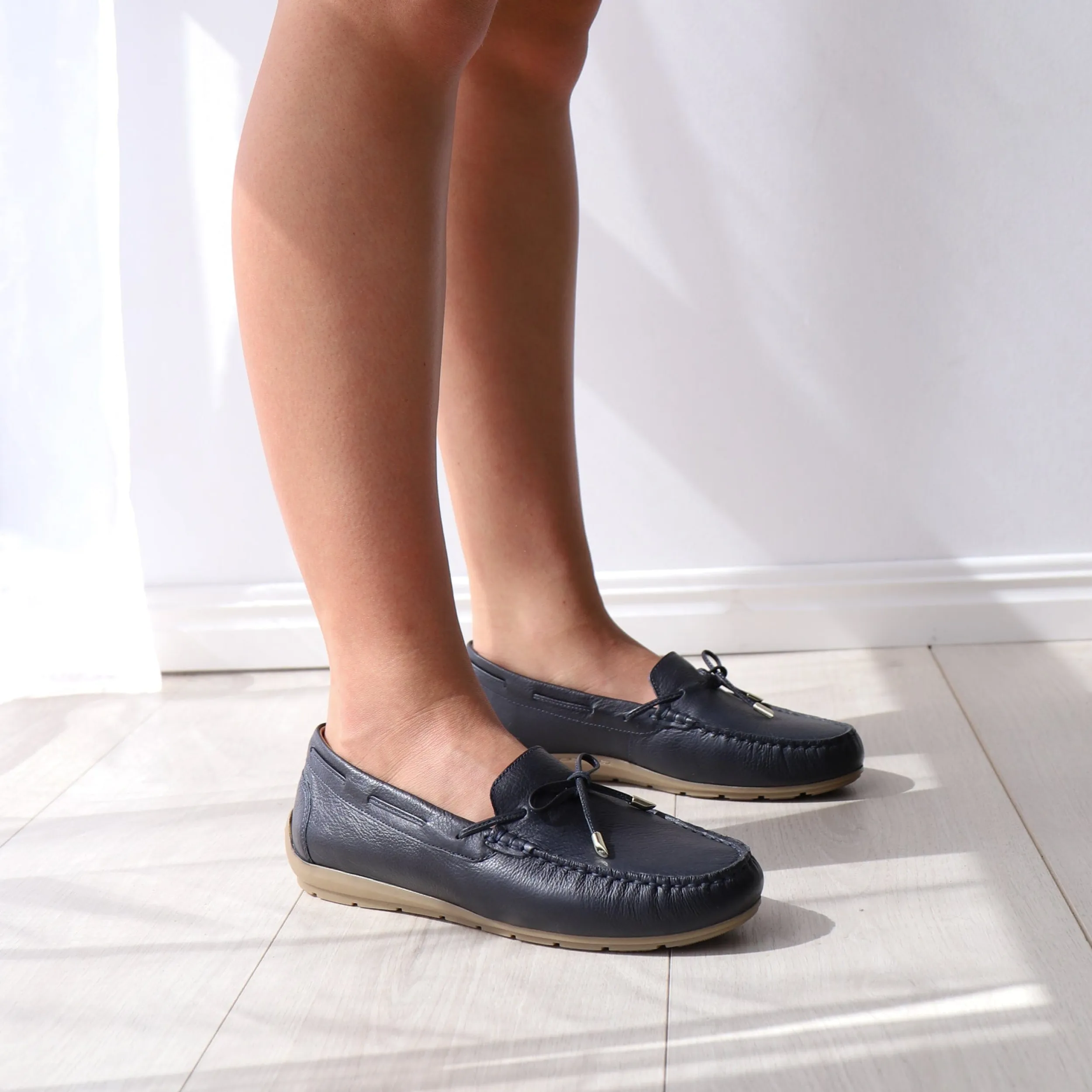 Loafers | ARA 19212 Navy Leather