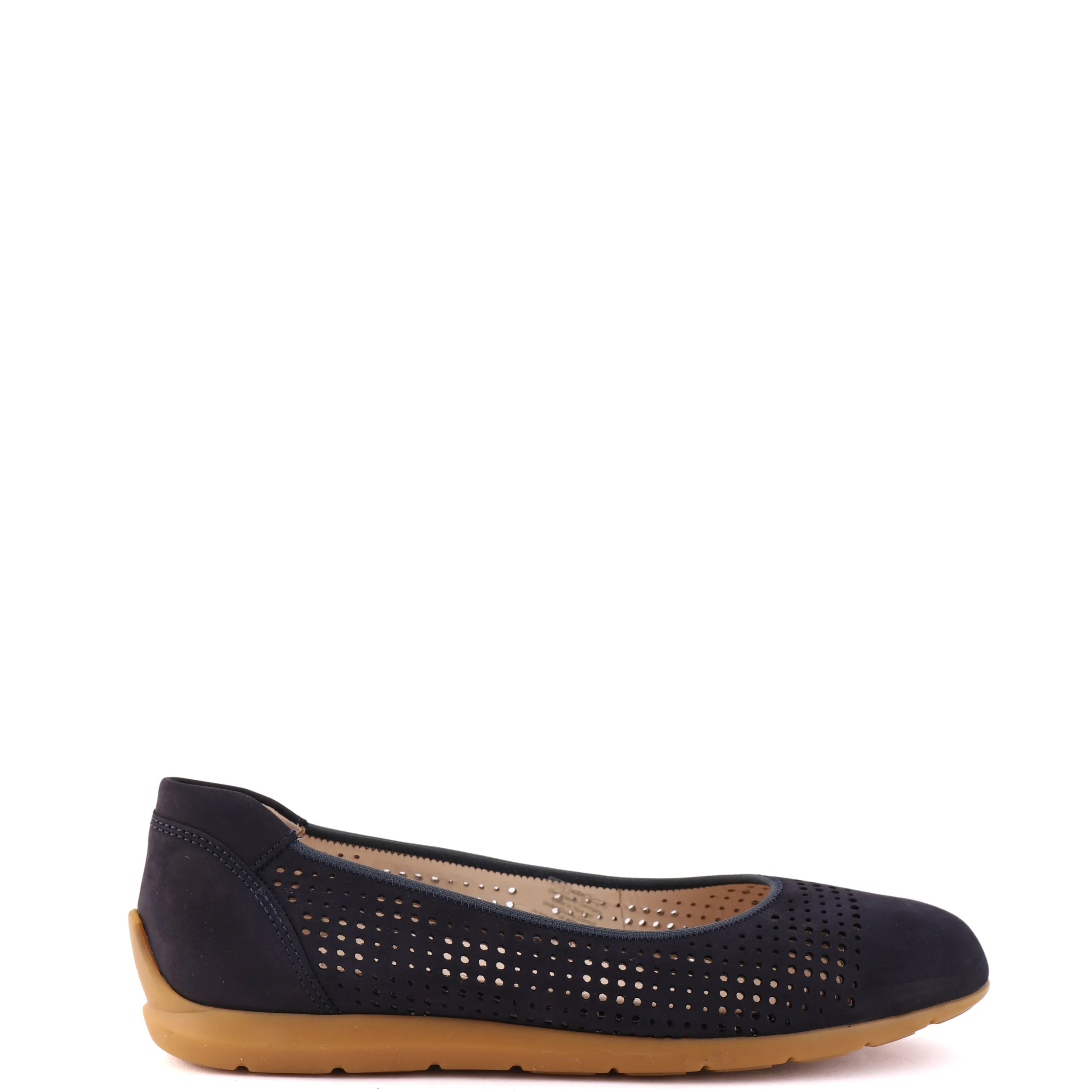 Ballet Flats | ARA 13308 Navy Suede