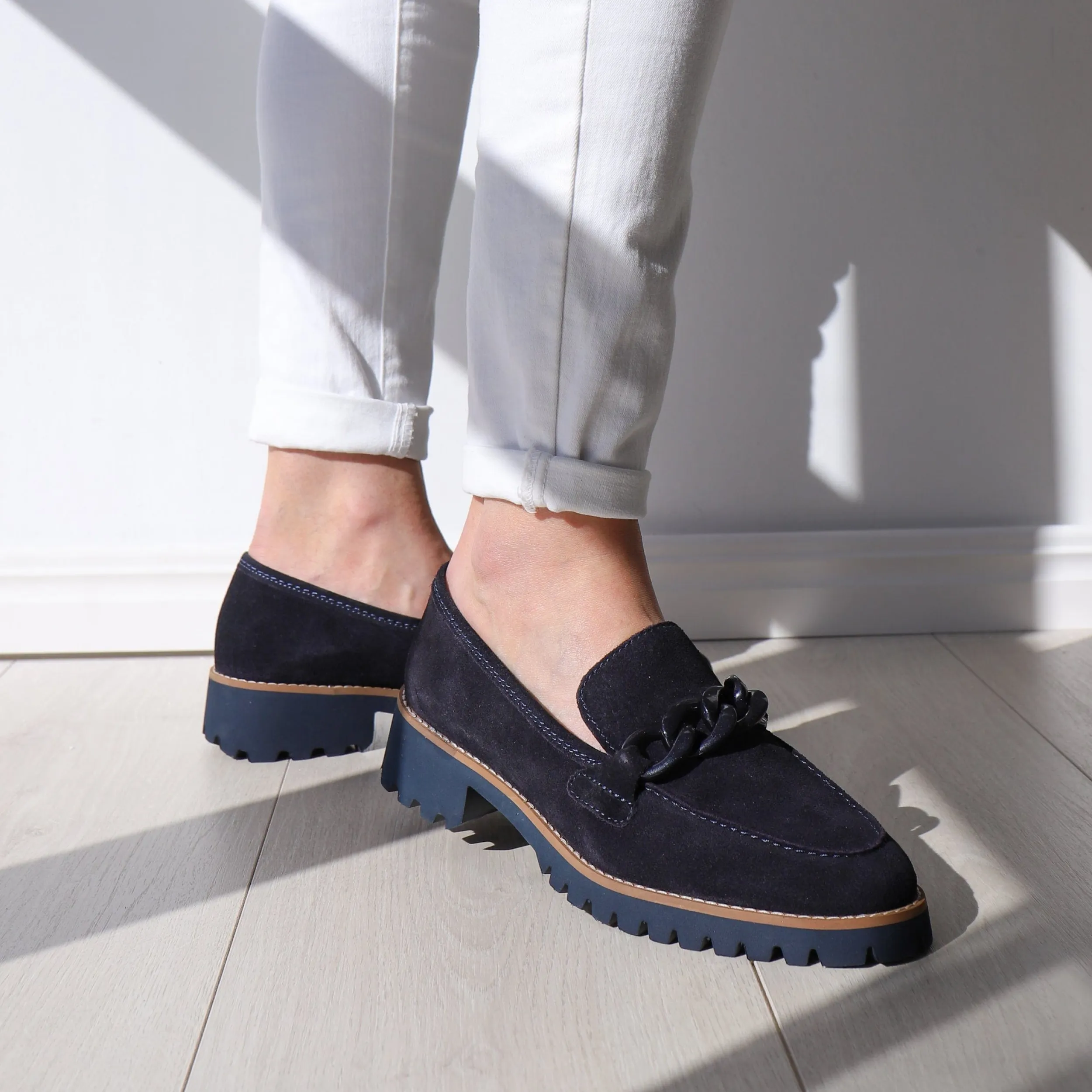 Loafers | ARA 31209 Navy Suede