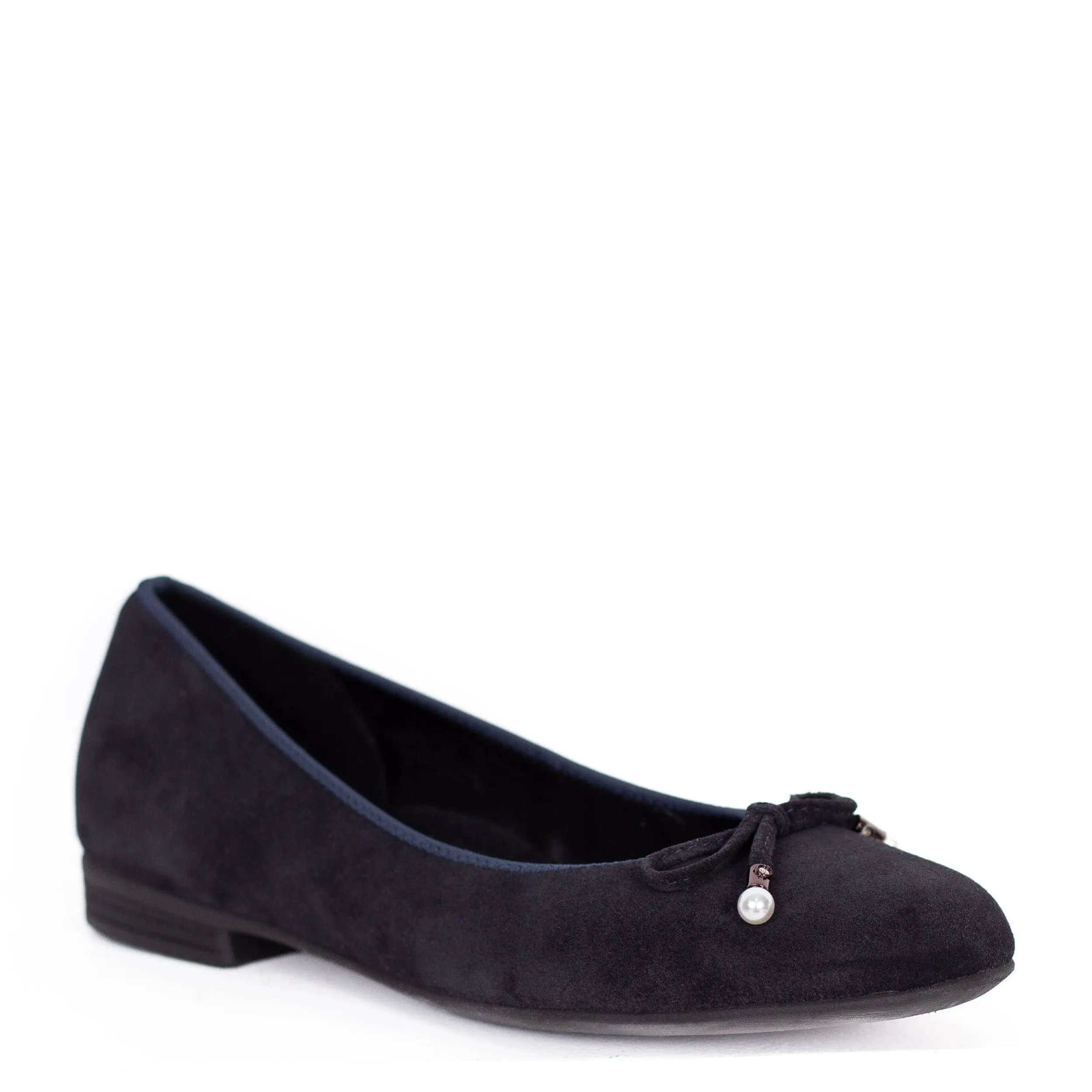 Ballet Flats | ARA 31324 Navy Suede