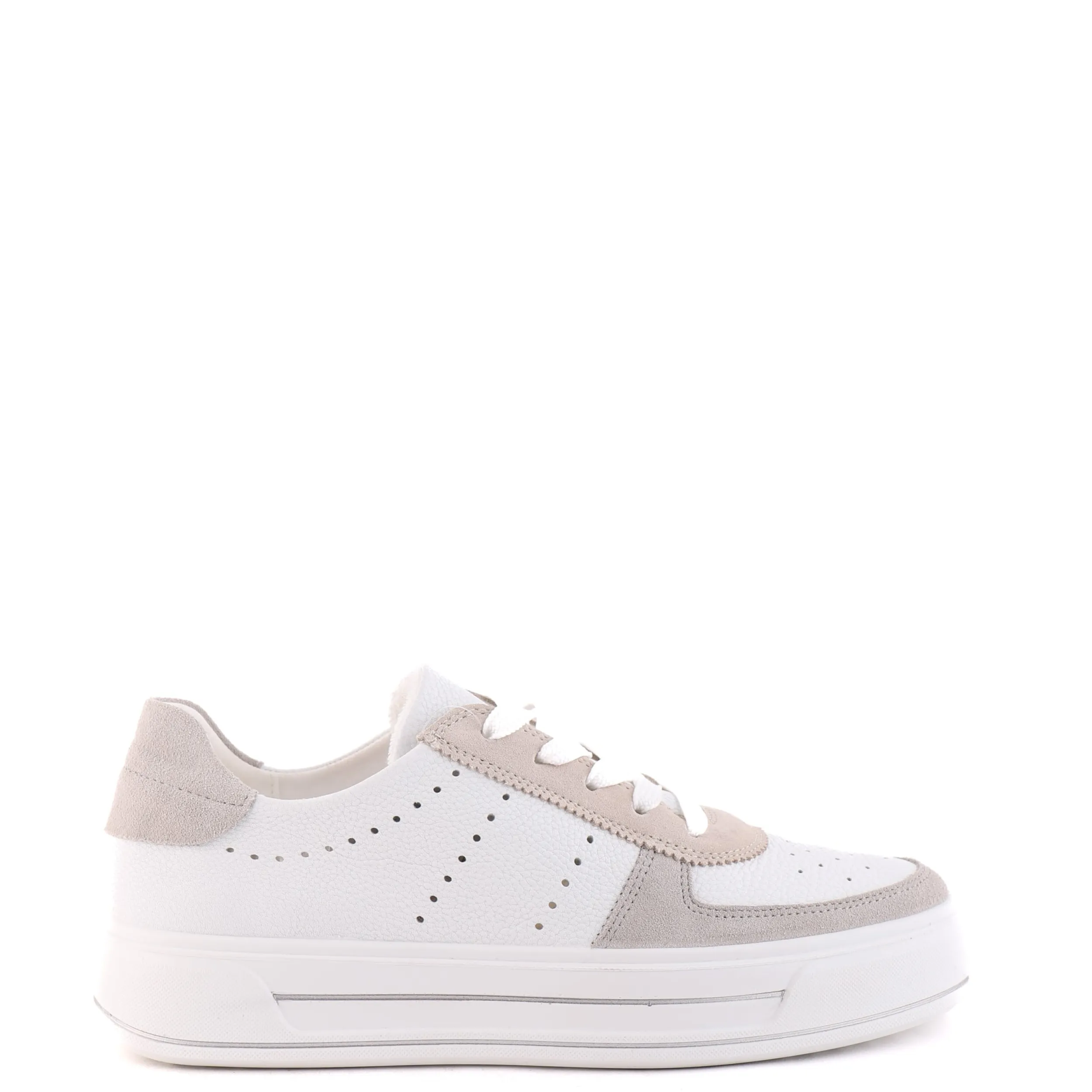 Sneakers | ARA 23007 Neutral and White