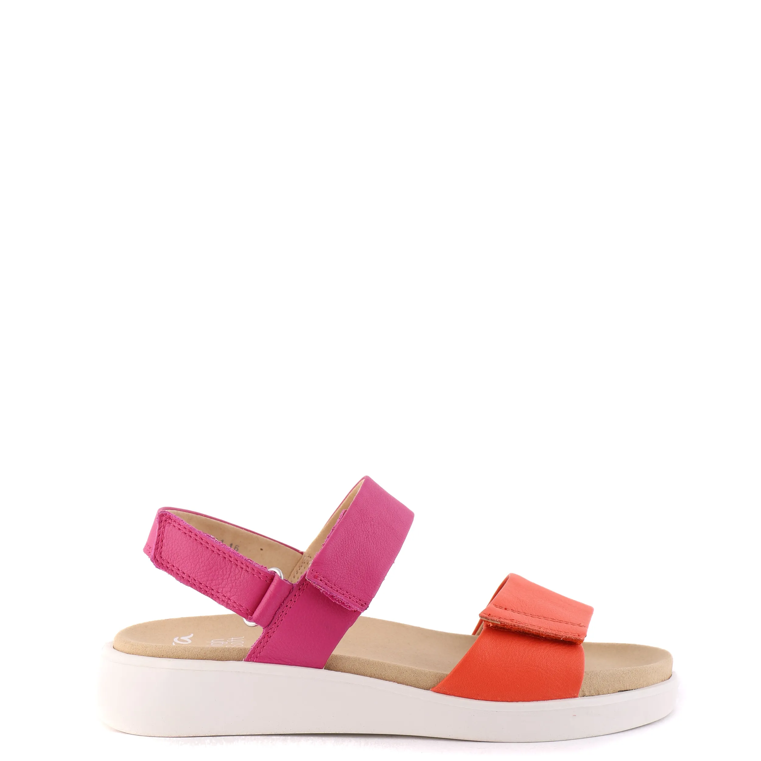 Sandals | ARA 21401 Orange and Pink