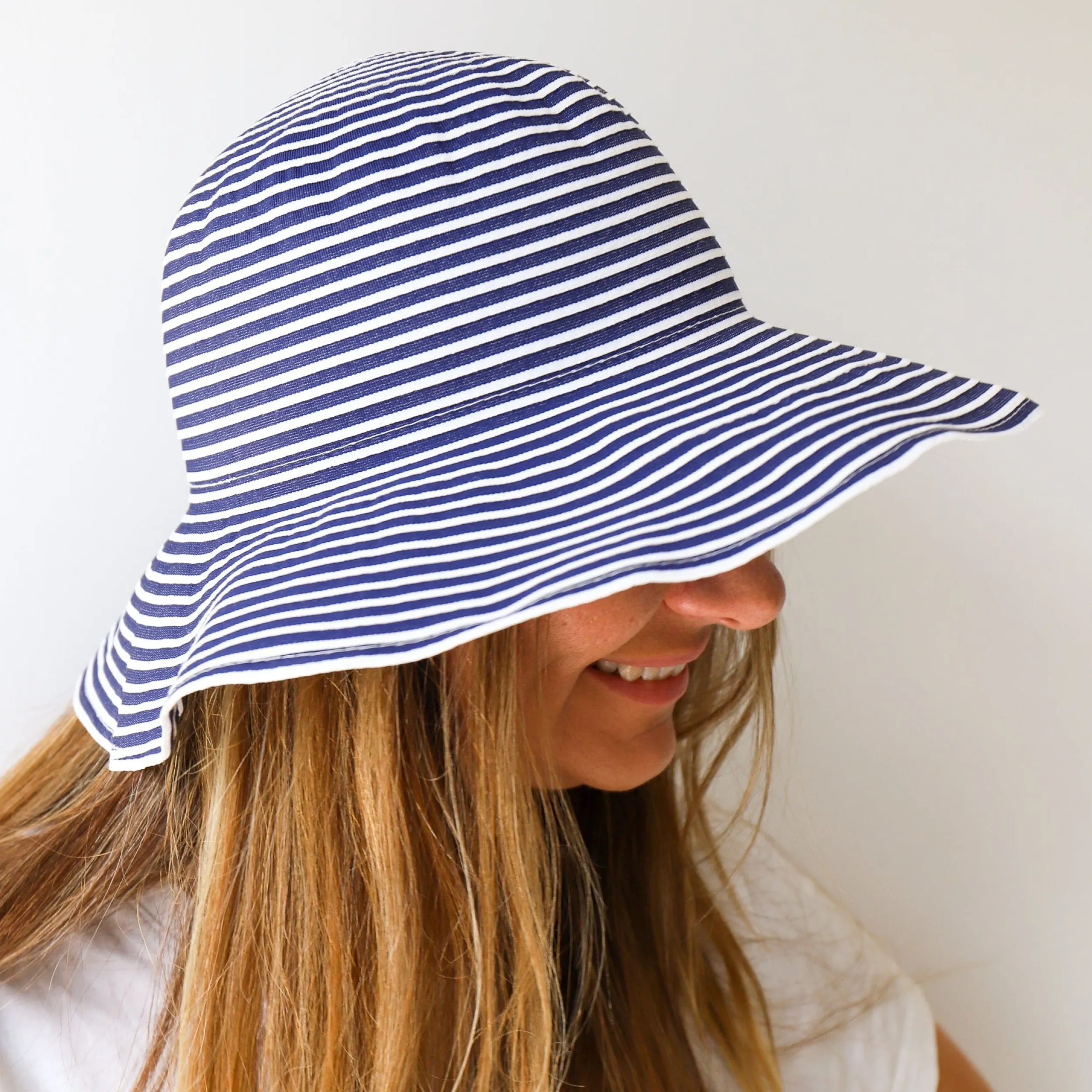 Hats | LEISURES ACCESSORIES PATTON Navy and White