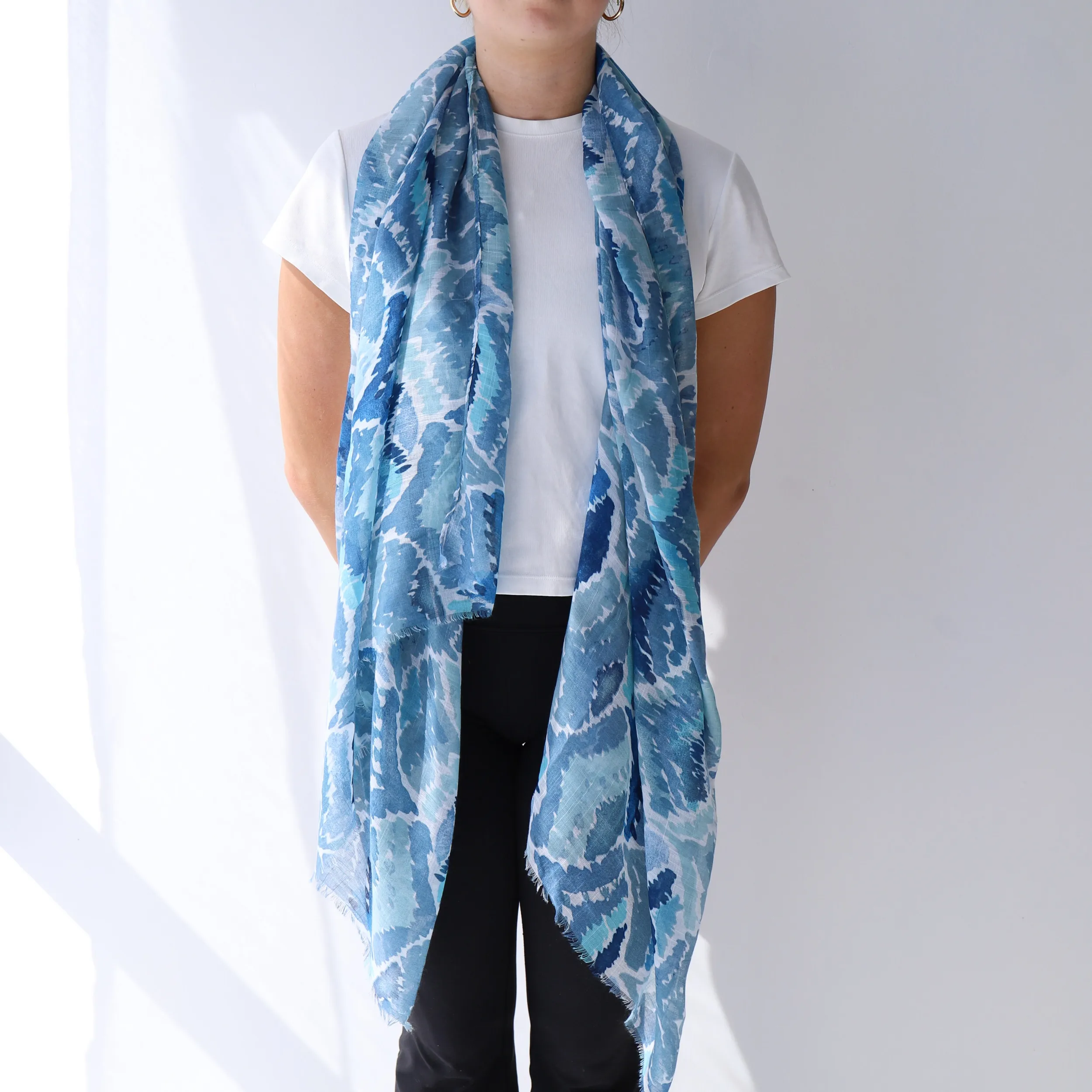 Scarves | LEISURES ACCESSORIES PRESSLEE Blue