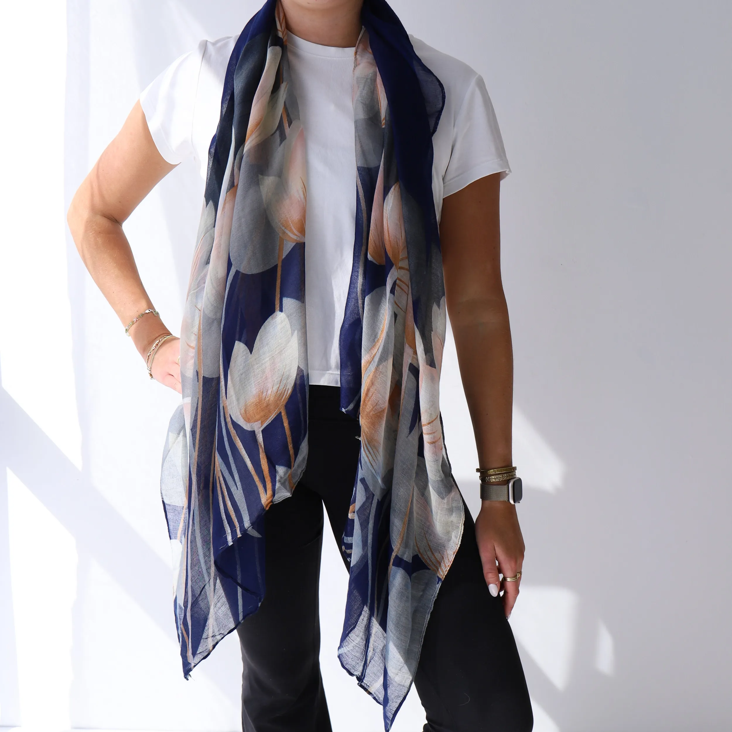 Scarves | LEISURES ACCESSORIES PROCTER Navy