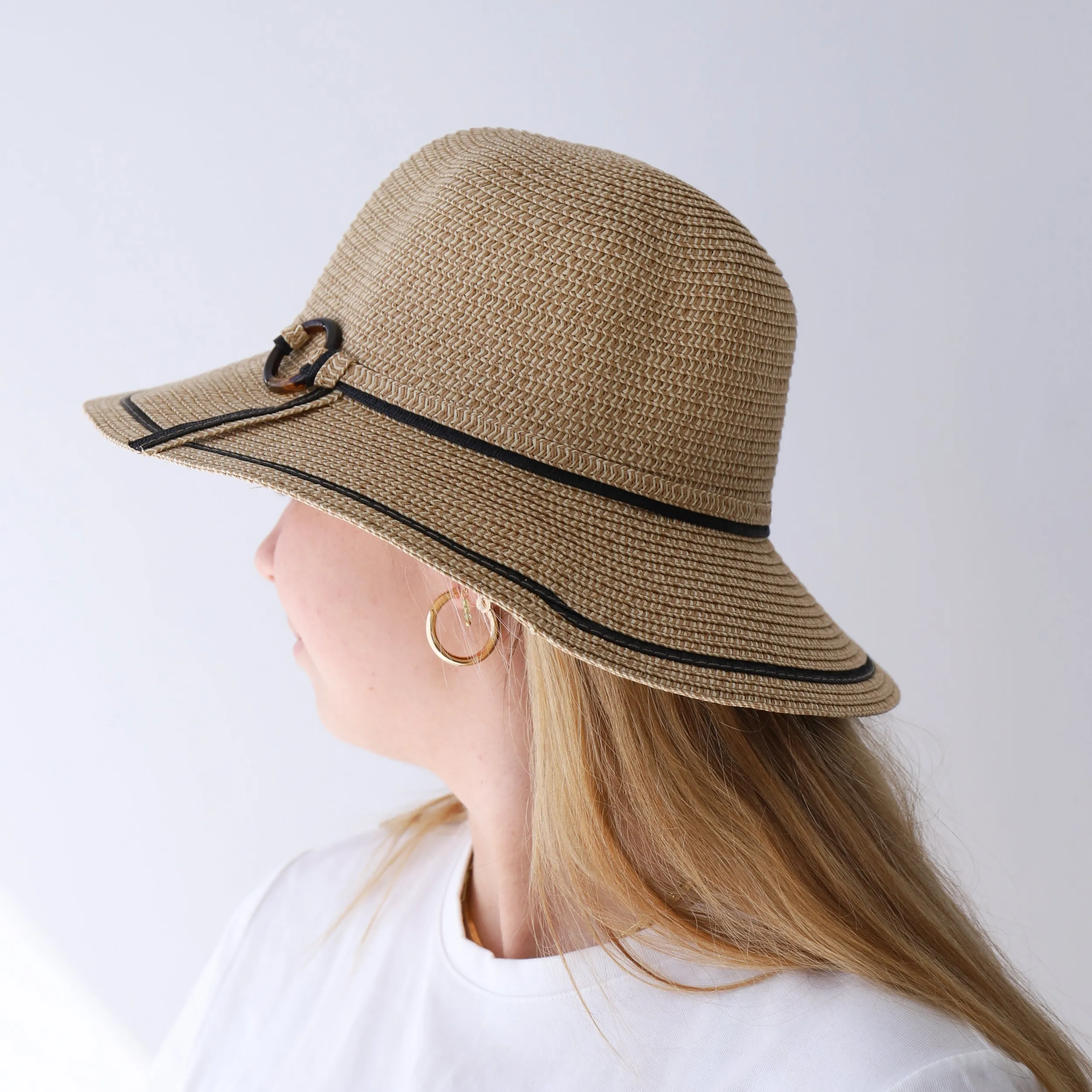 Hats | LEISURES ACCESSORIES PRU Natural and Black