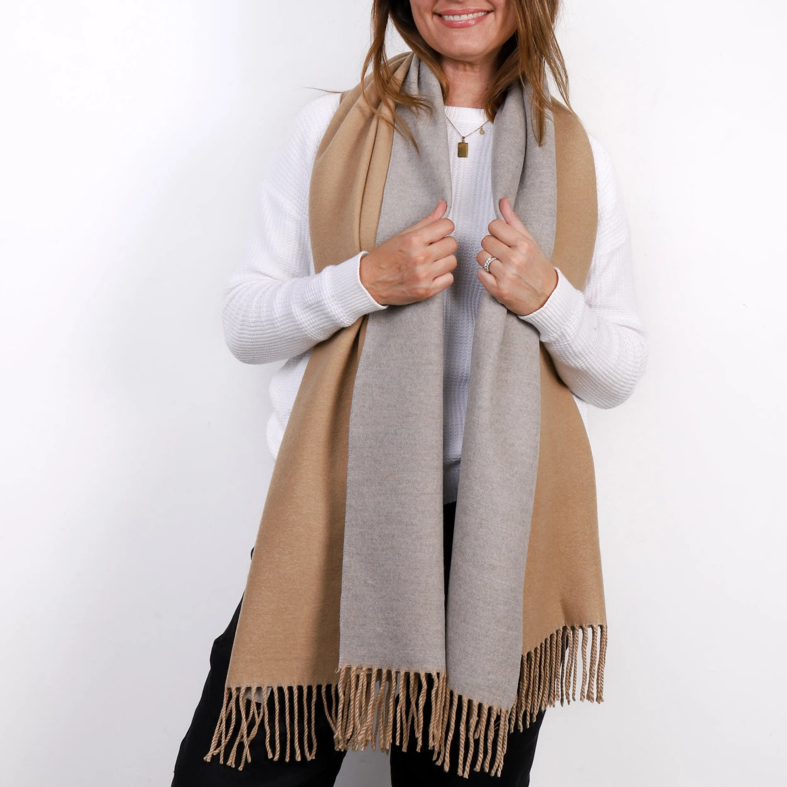 Scarves | LEISURES ACCESSORIES PRYCE Camel