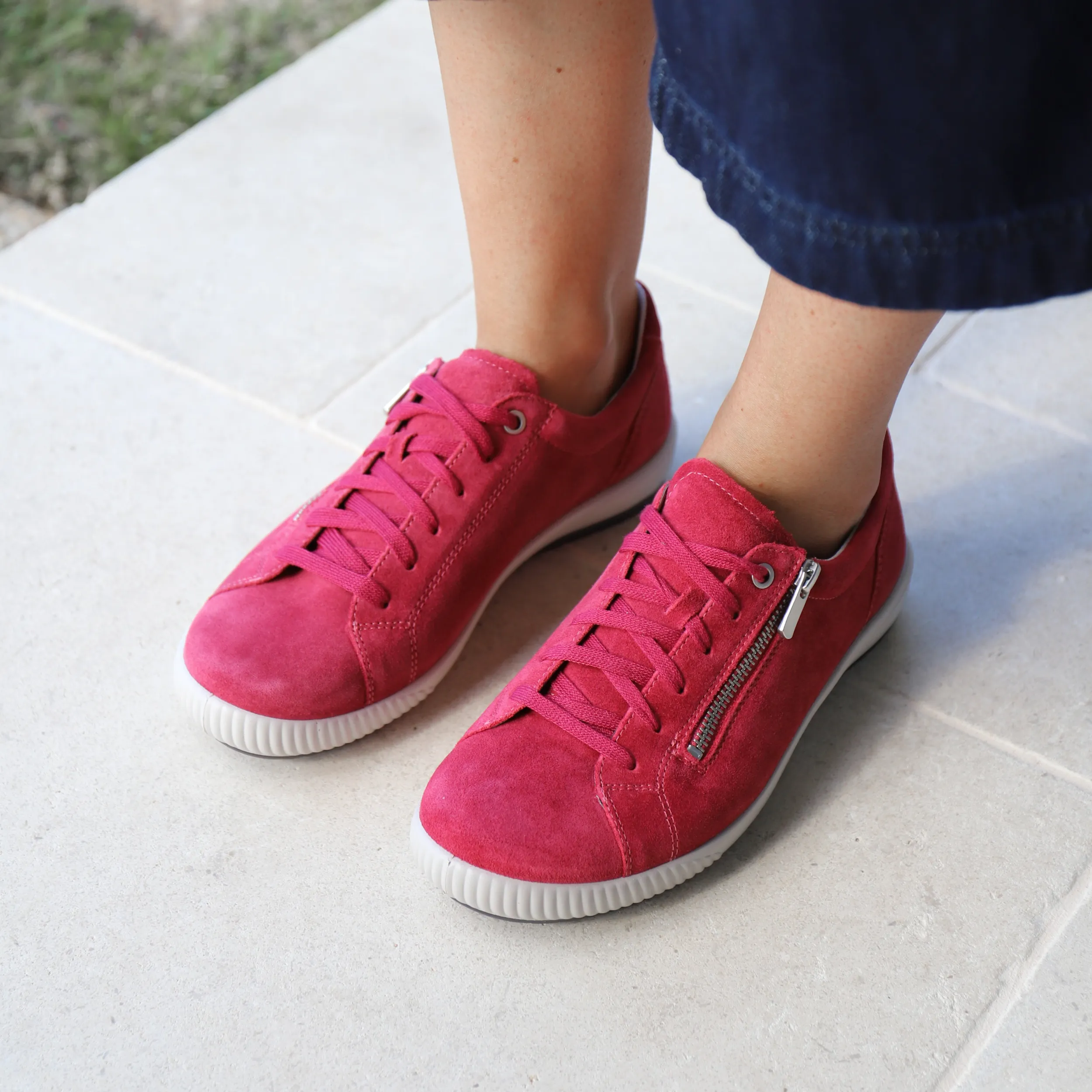 Sneakers | LEGERO 1162 Raspberry Suede