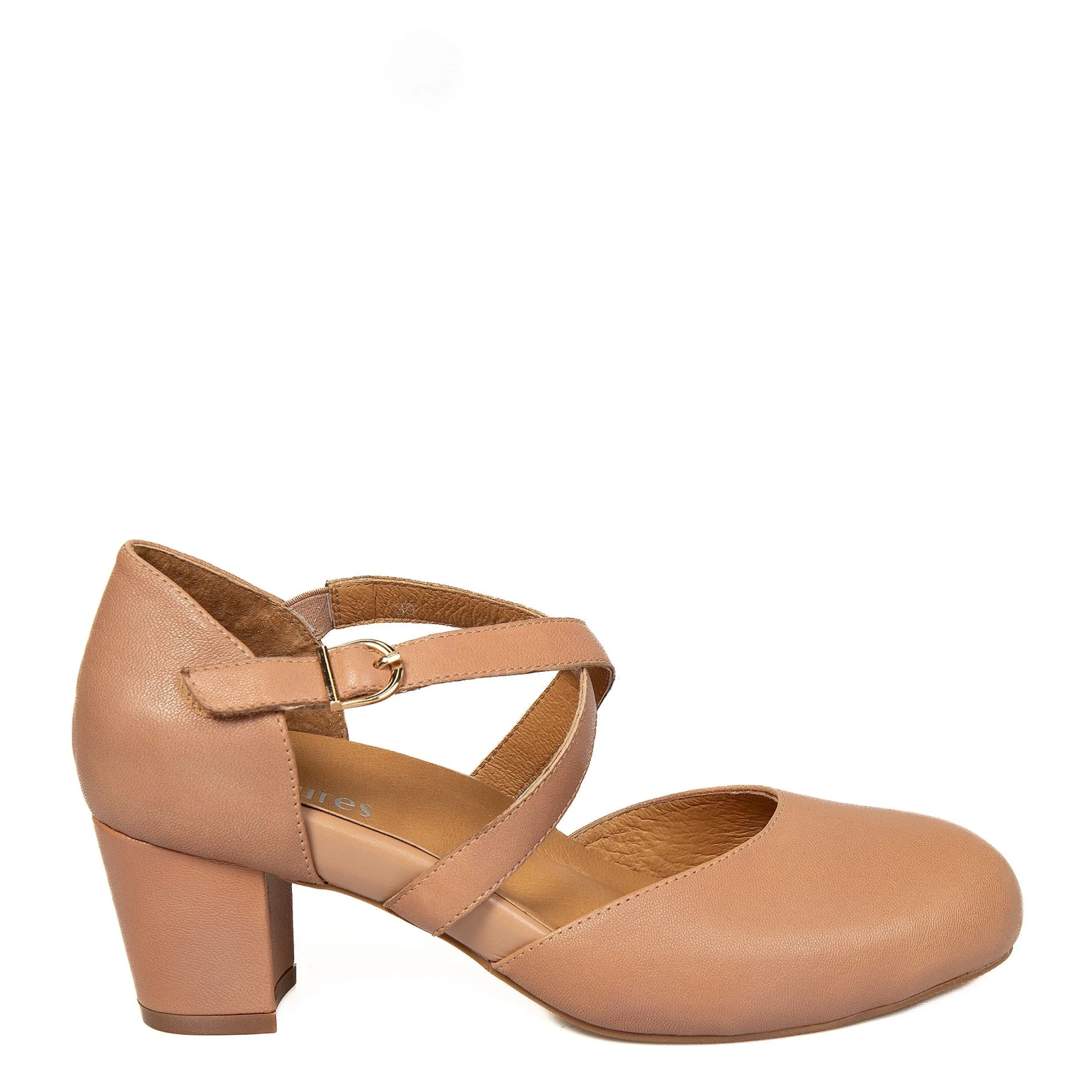 Heels | Court Shoes | LEISURES REBECCA Deep Blush