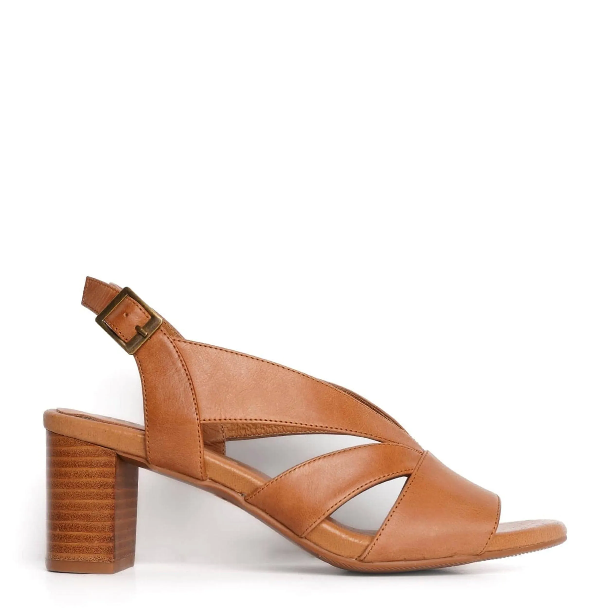 Heels | Sandals | LEISURES REGGIE Tan