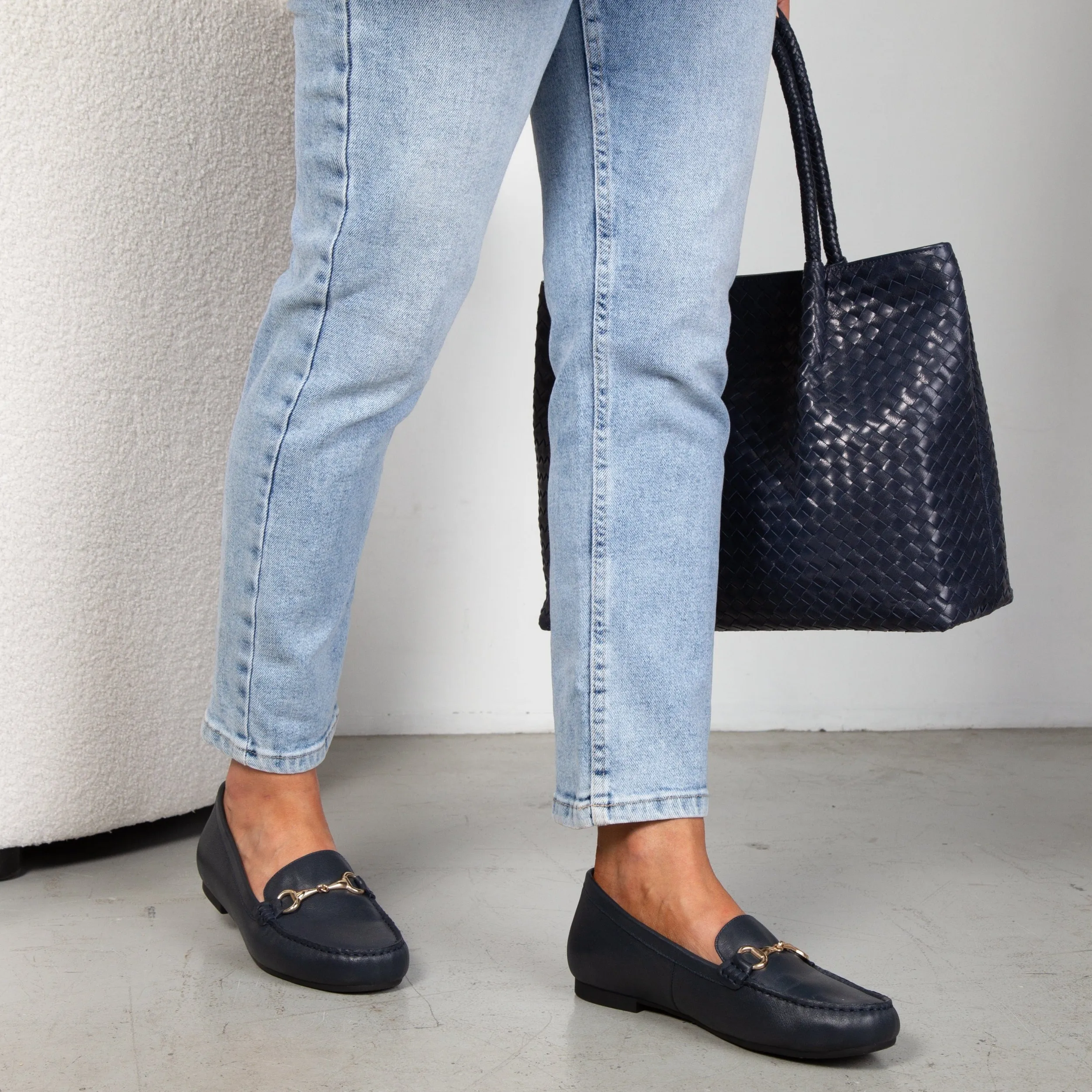 Loafers | LEISURES ROMEO Navy