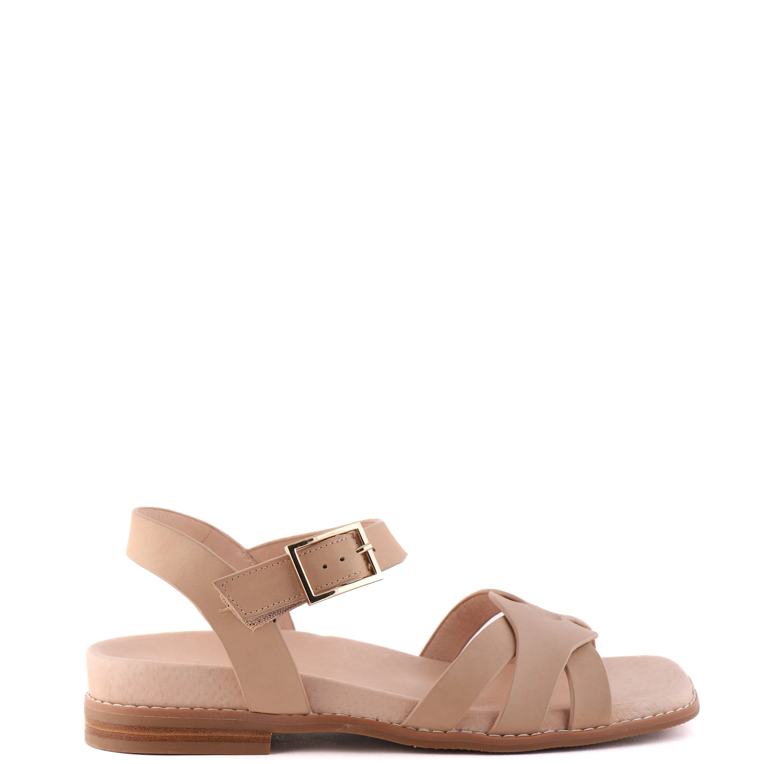 Sandals | LEISURES RUCE Almond