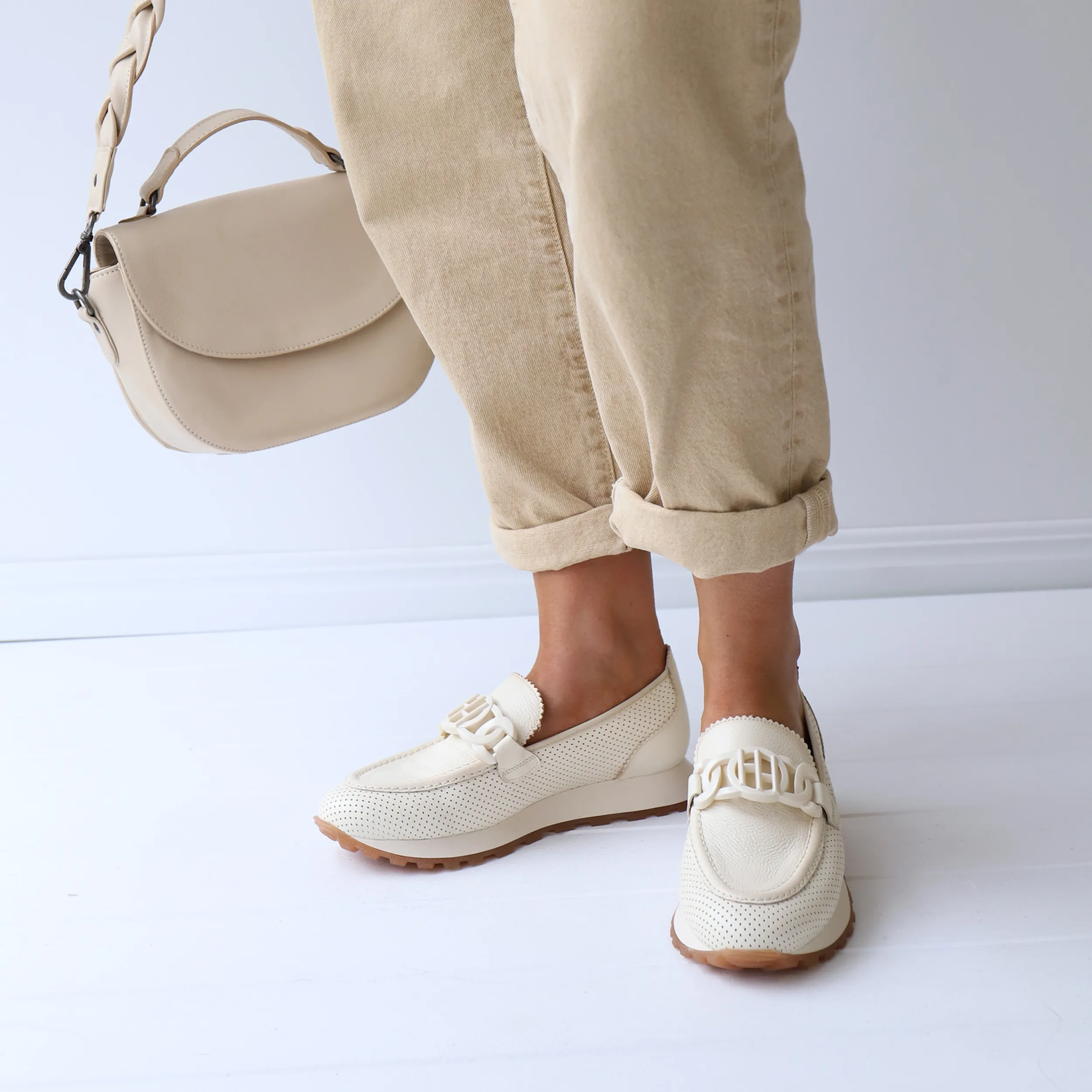 Loafers | HISPANITAS SADELLA Off White