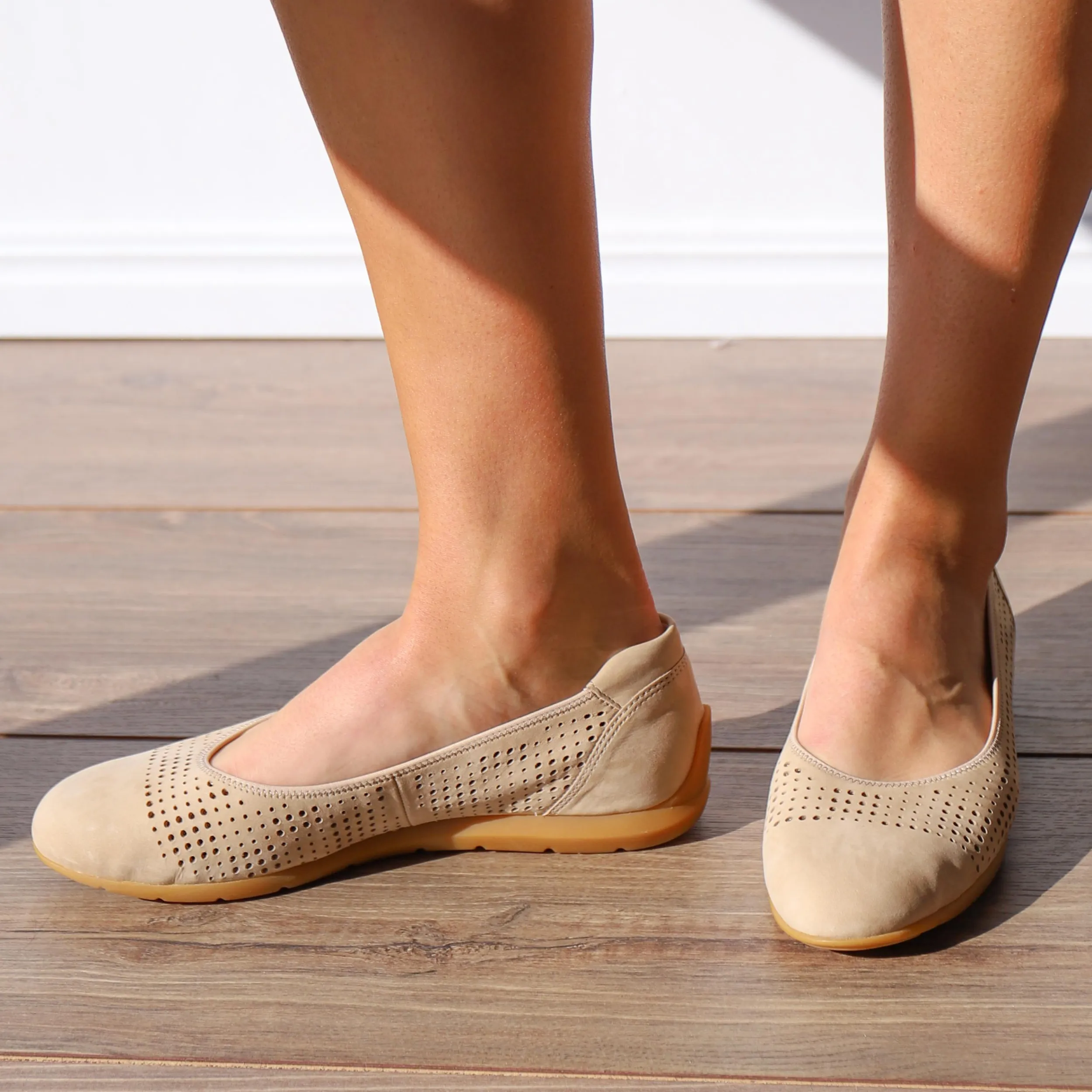 Ballet Flats | ARA 13308 Sand Nubuck