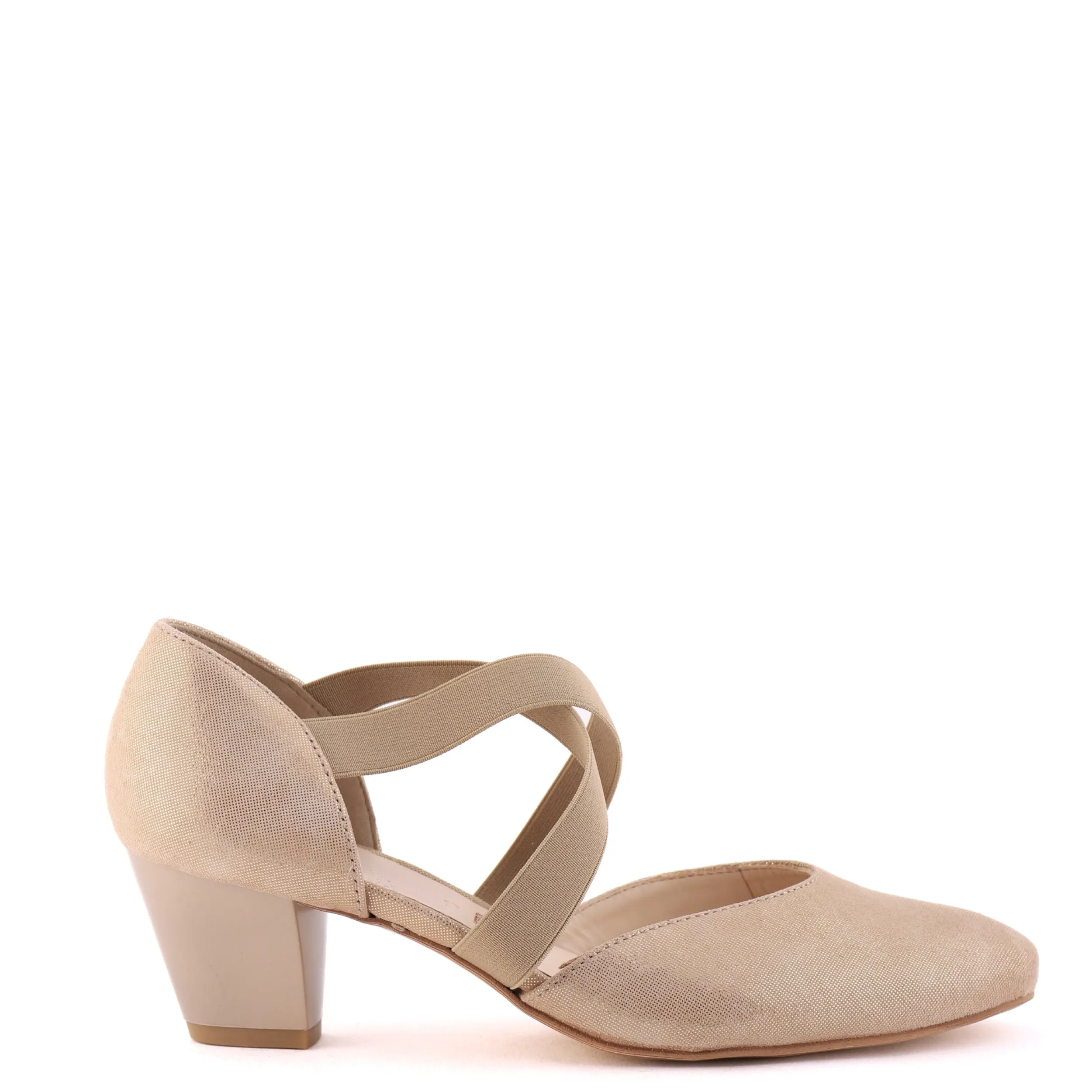 Heels | Court Shoes | ARA 33439 Sand Shimmer