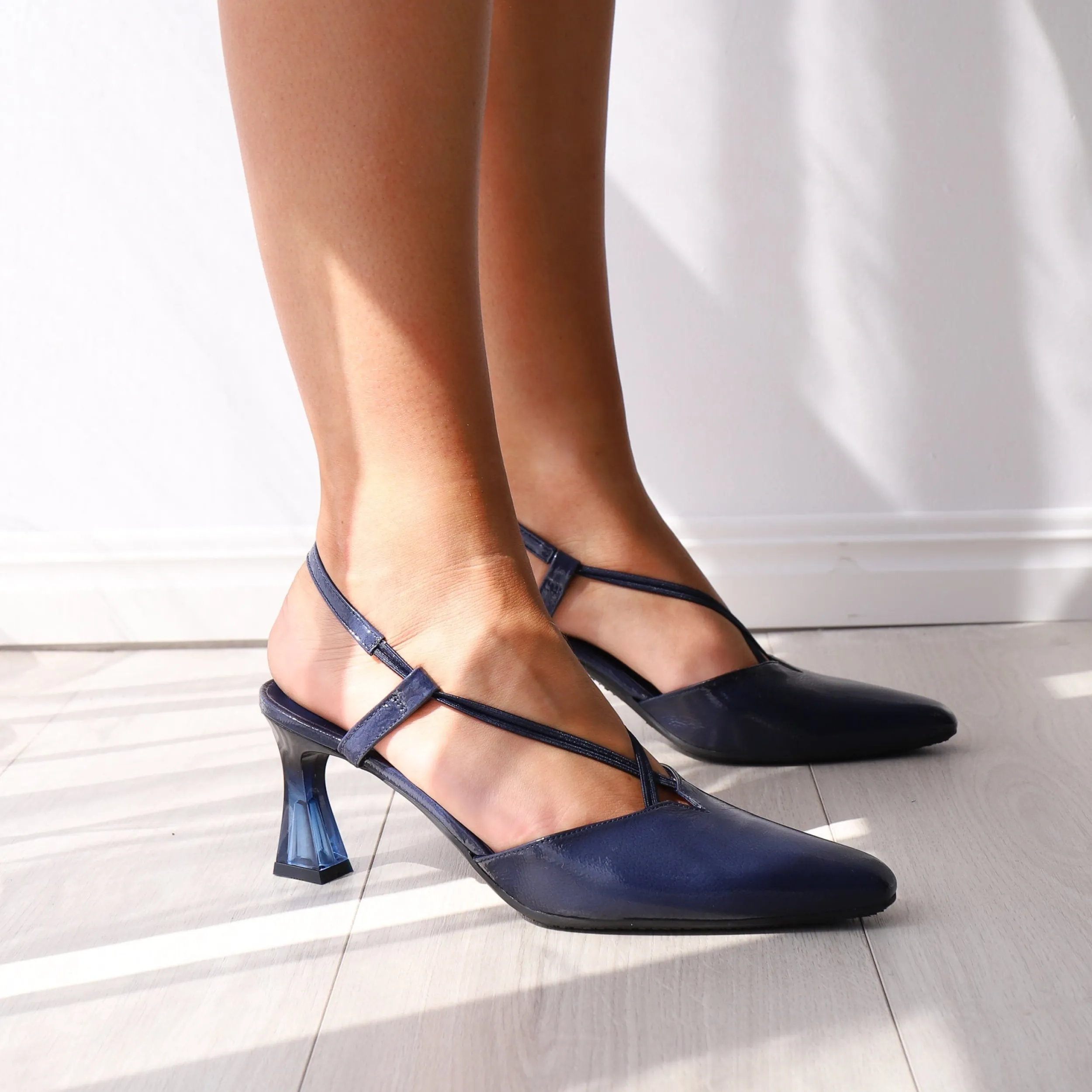 Heels | Sandals | HISPANITAS SEAN Navy Patent