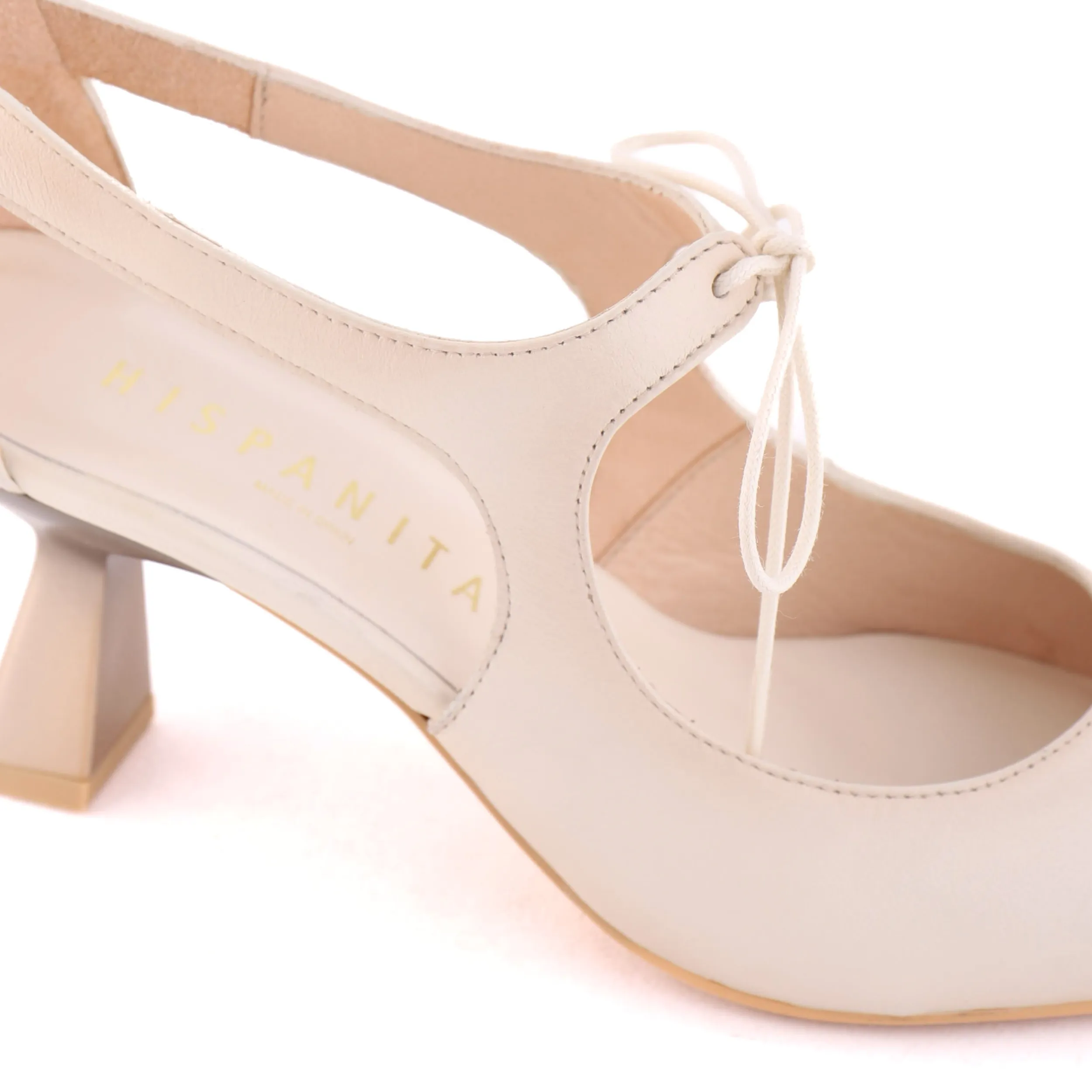 Heels | Court Shoes | HISPANITAS SERAFINA Off White