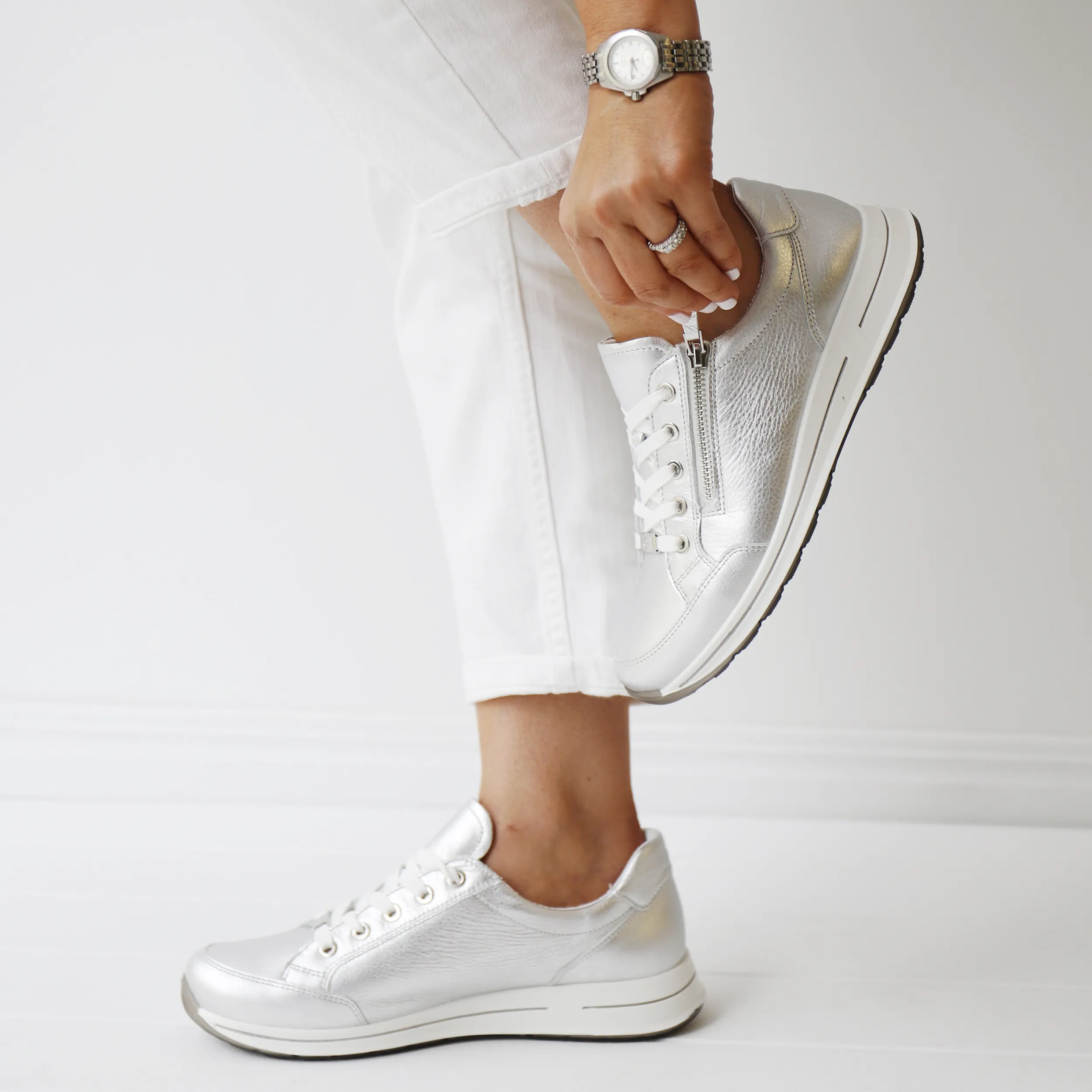 Sneakers | ARA 54801 Silver