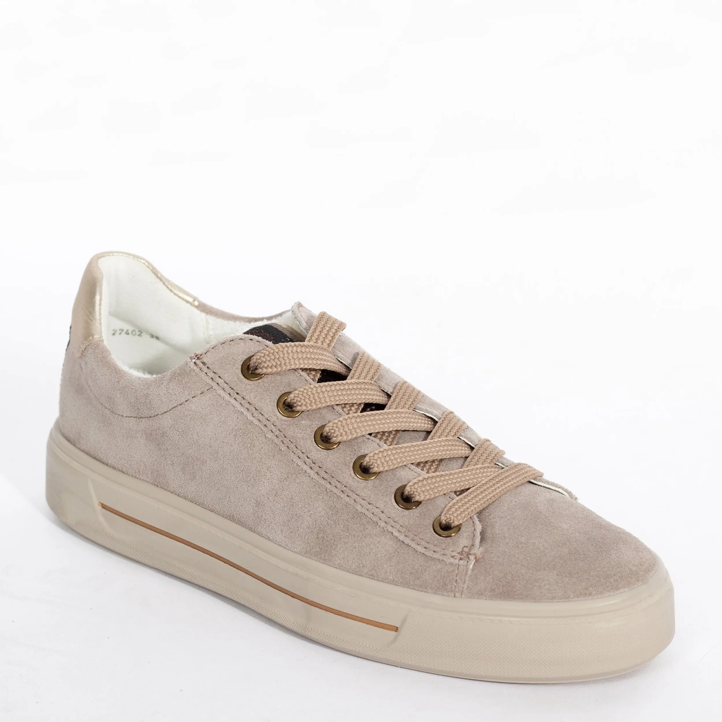 Sneakers | ARA 27402 Taupe Suede